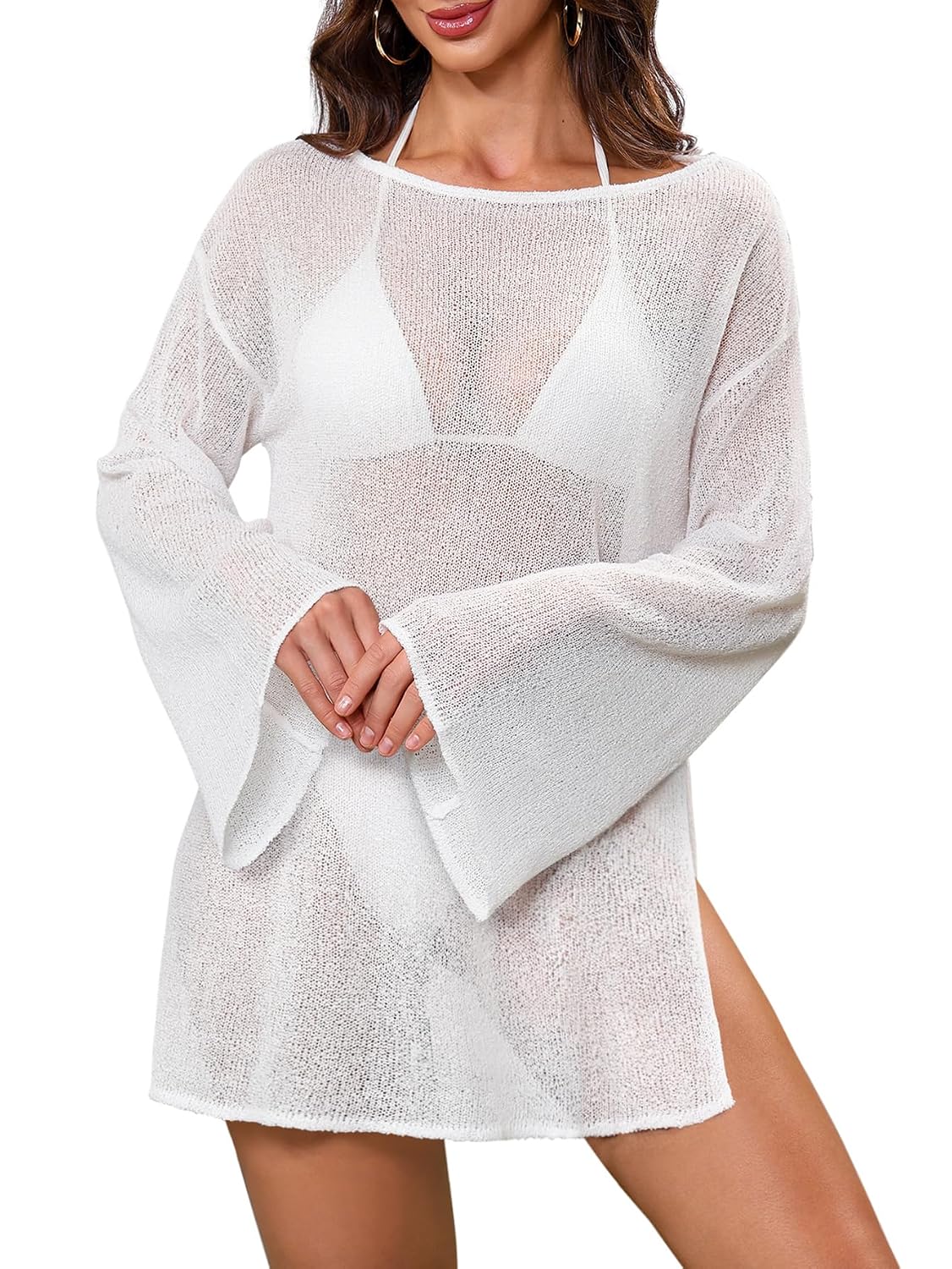 Lilosy Beach Swimsuit Cover Up Dress — image 10
