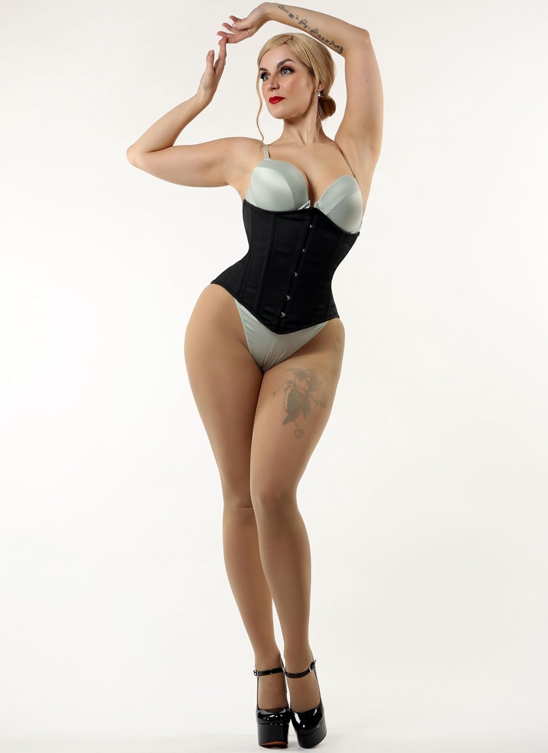 Corsets Island Black Cotton Underbust Corset — image 2