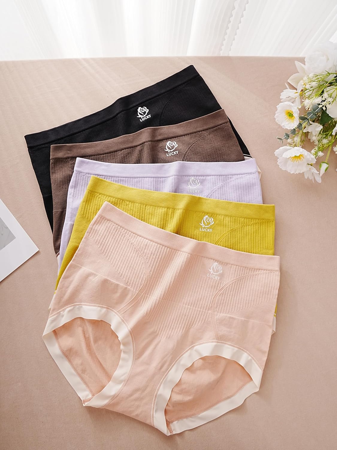 MIOTAN High Waisted Tummy Control Shapewear 4 Pack — image 2