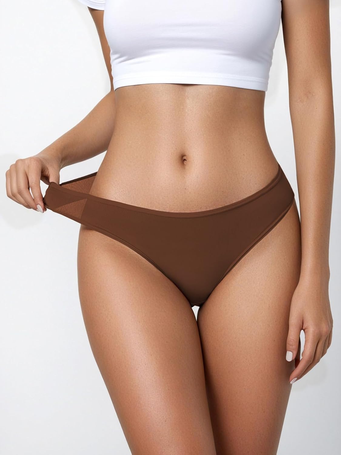 DHFBABY Women's Low Waist Thong 6-Pack — image 3