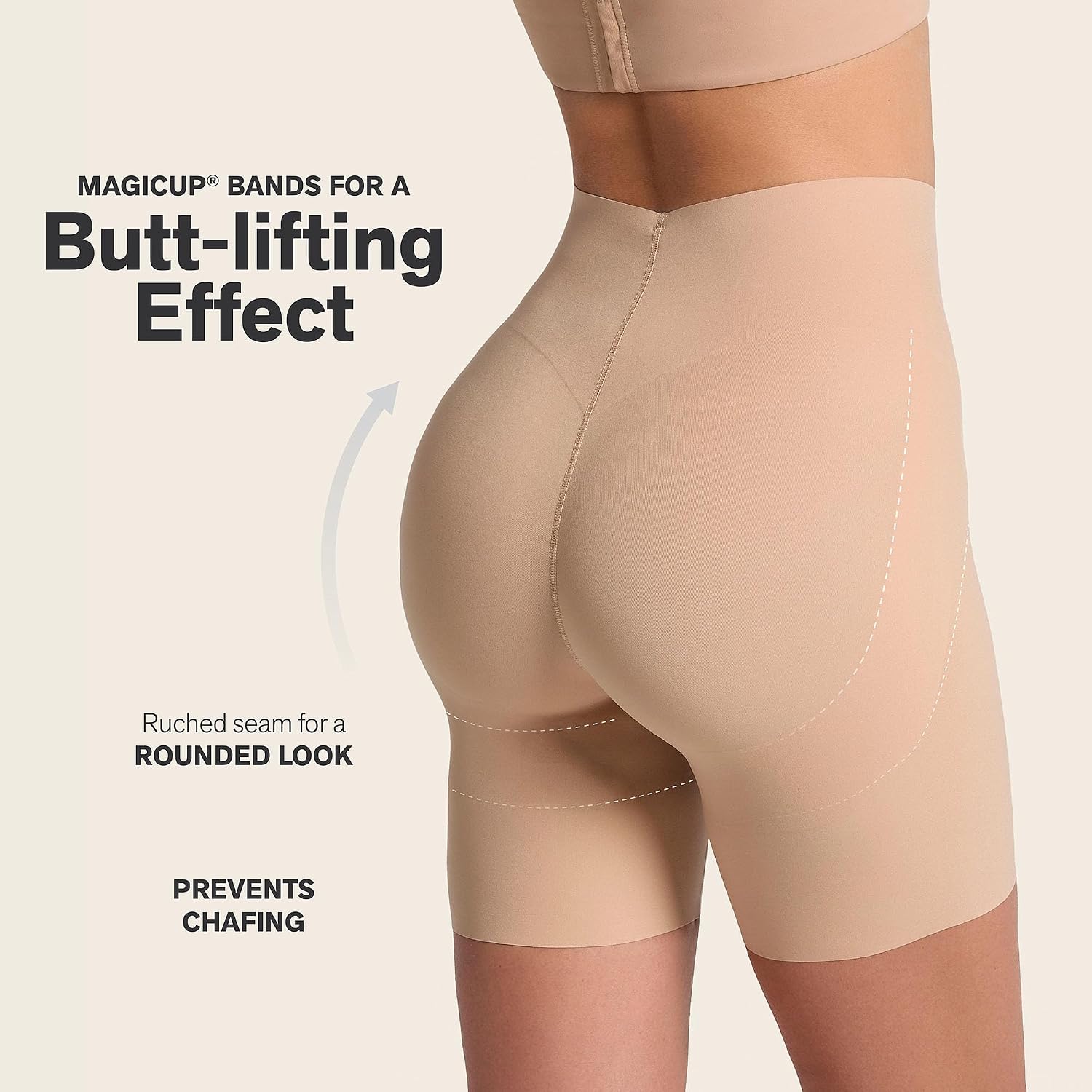 Leonisa InvisiLift Seamless Butt Lifter Shorts — image 2