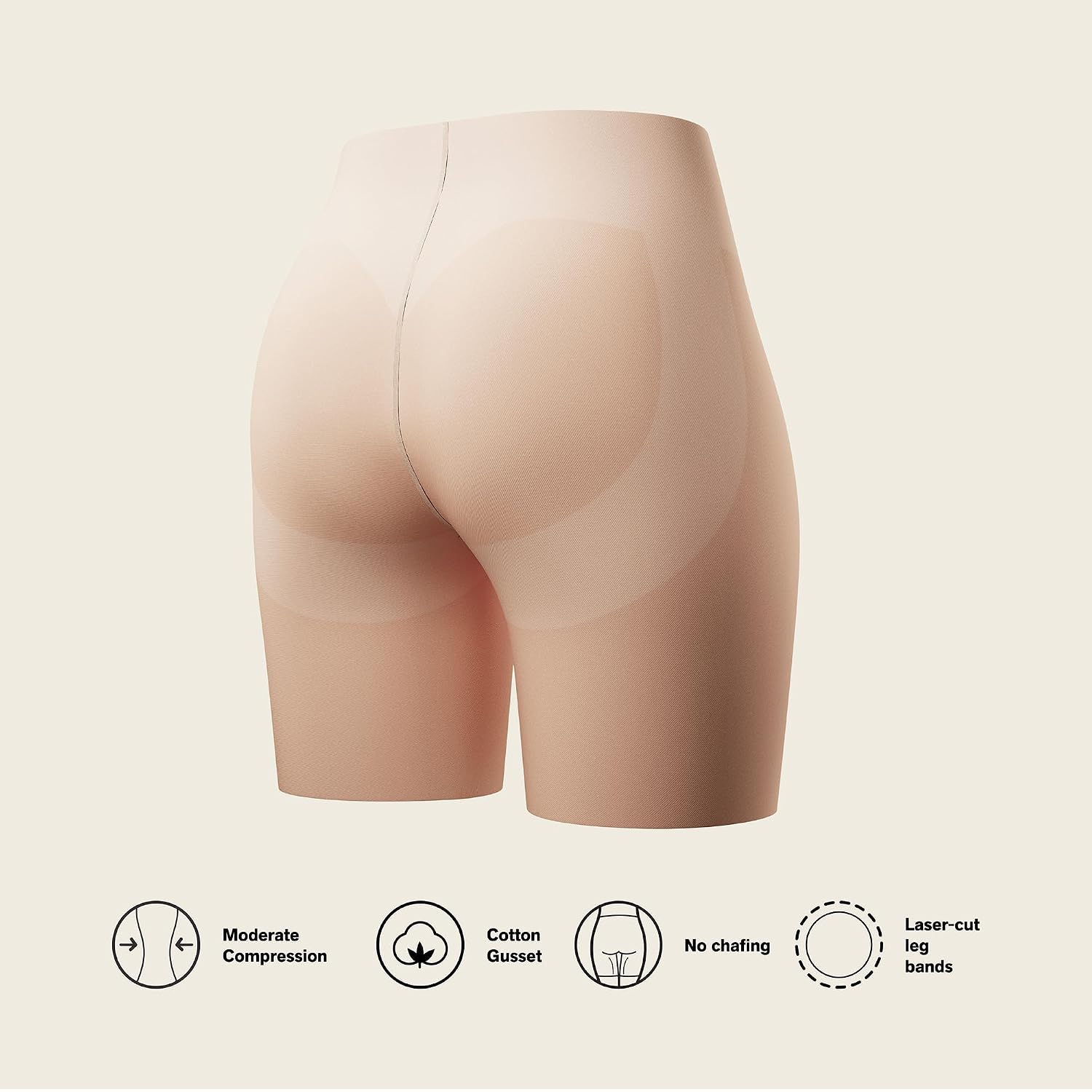 Leonisa InvisiLift Seamless Butt Lifter Shorts — image 4