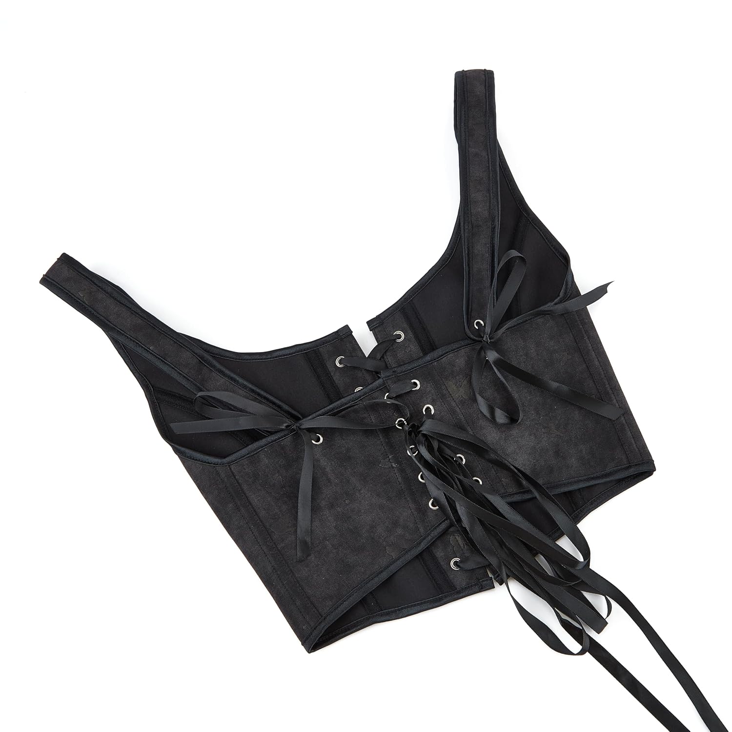 OVOY Women's Vintage Lace-Up Corset Bustier — image 3