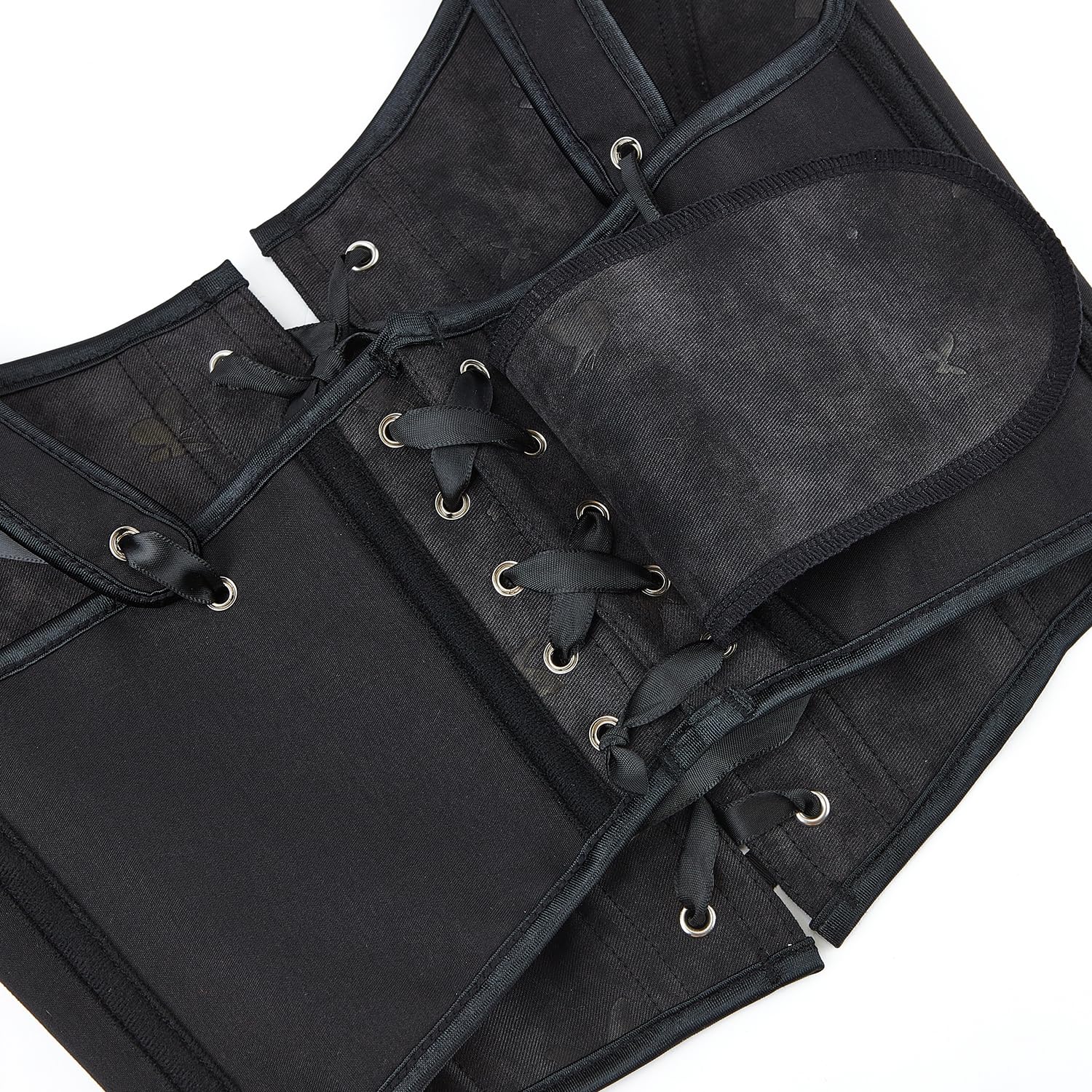 OVOY Women's Vintage Lace-Up Corset Bustier — image 5