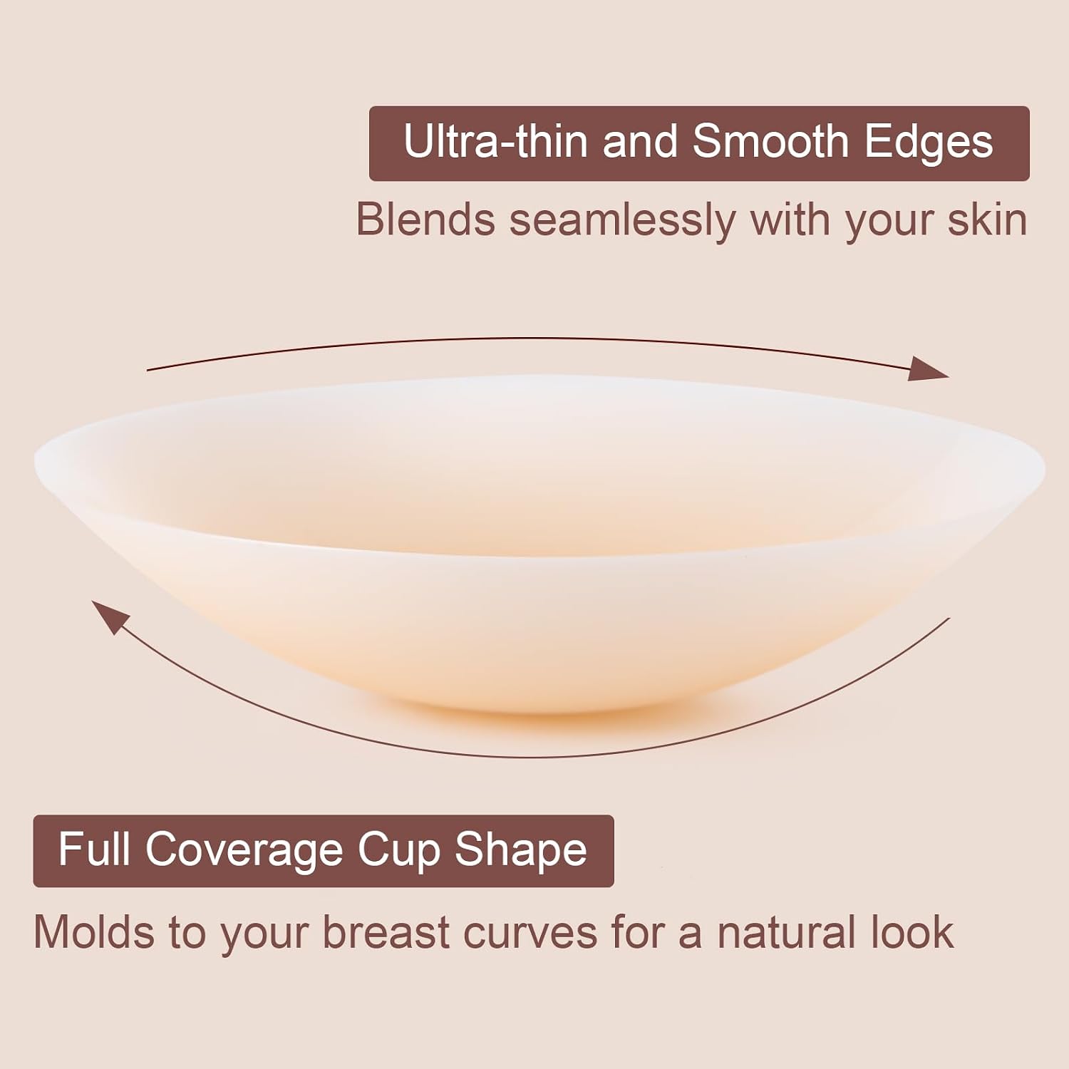 Husfunov Adhesive Nipple Covers for Women — image 3