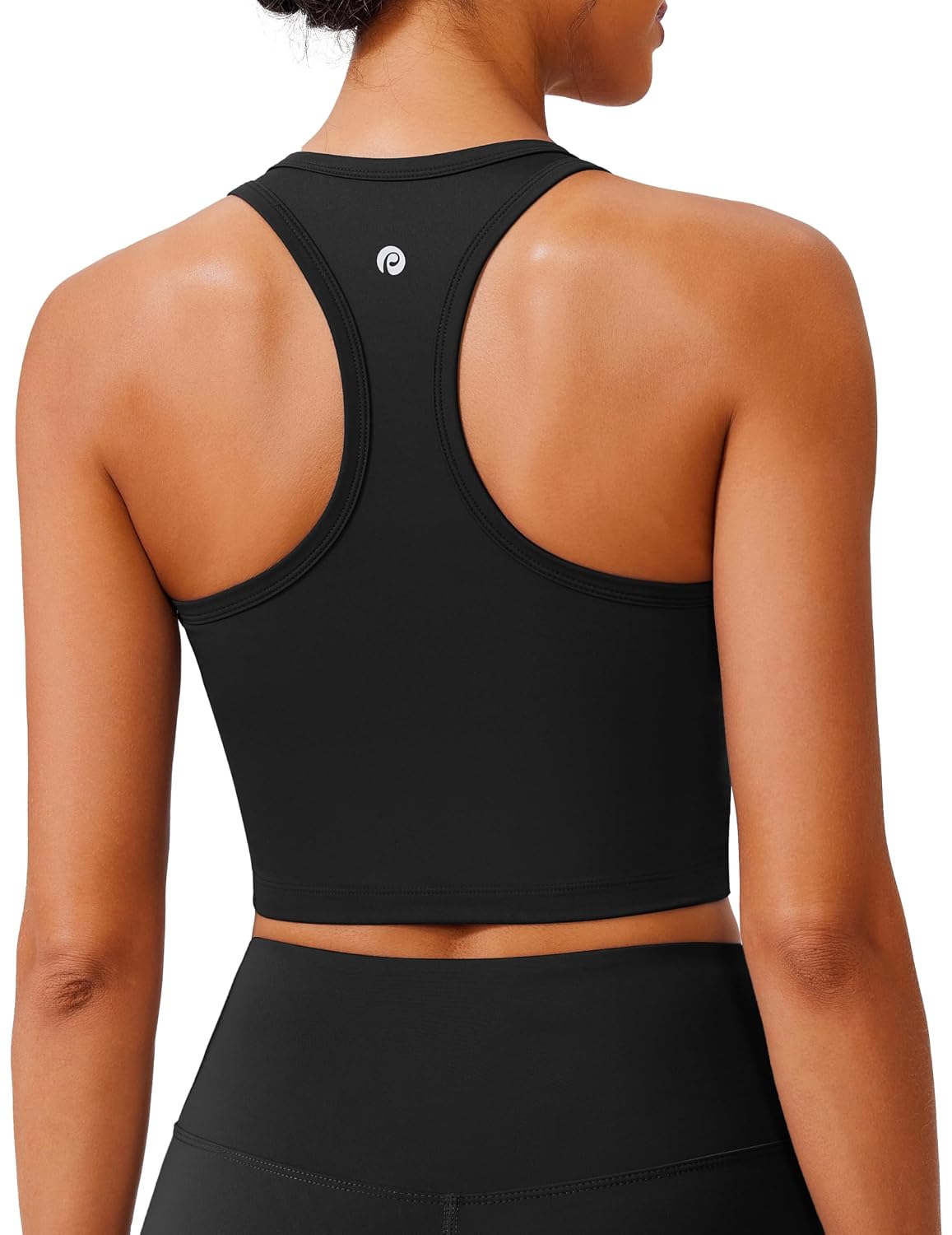 PINSPARK Women's Racerback Sports Bra Tank Top