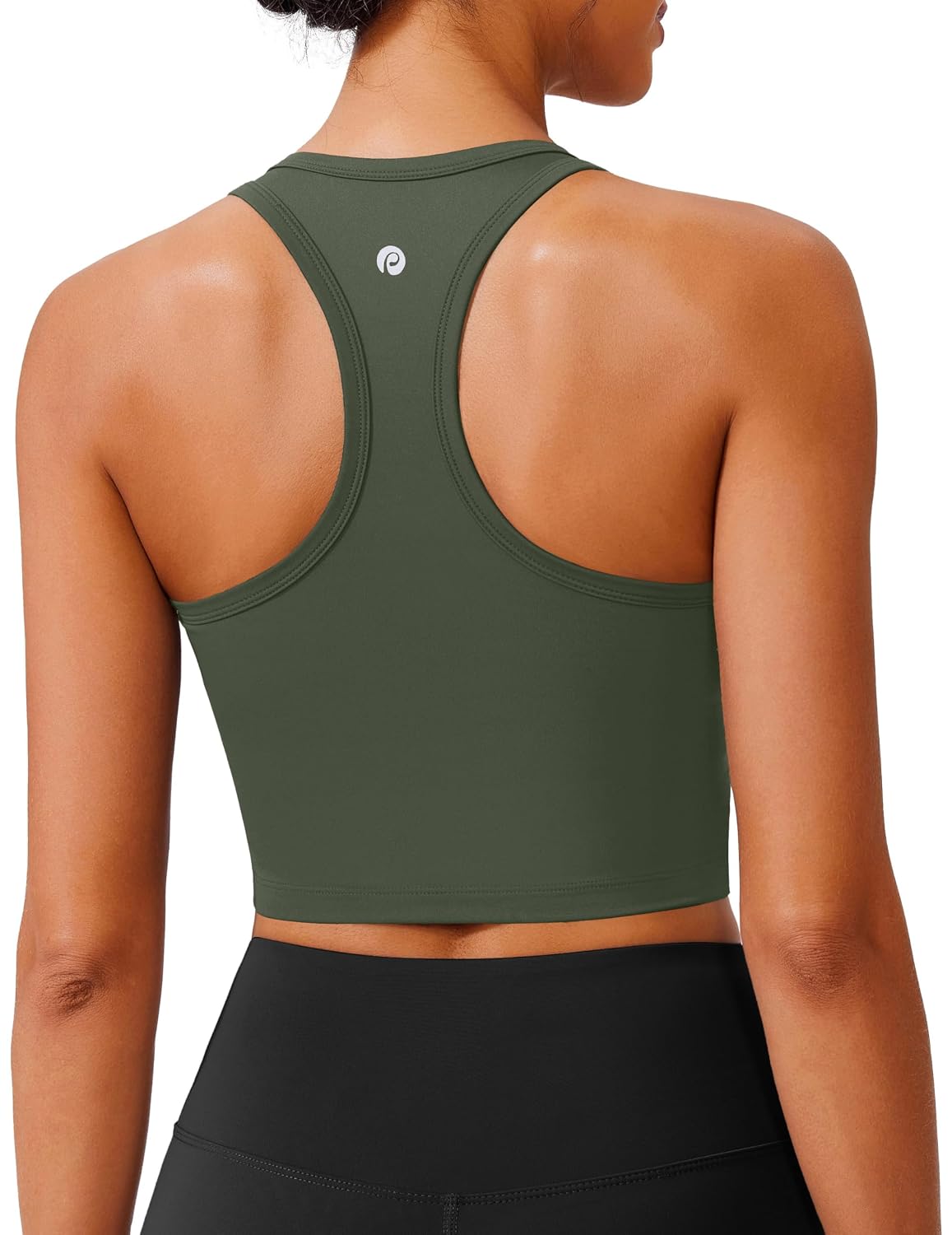 PINSPARK Women's Racerback Sports Bra Tank Top — image 10