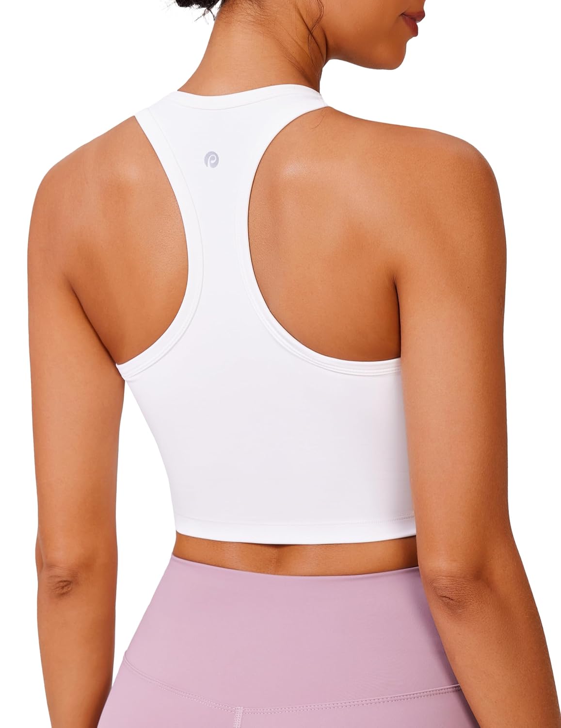 PINSPARK Racerback Sports Bra Tank Top