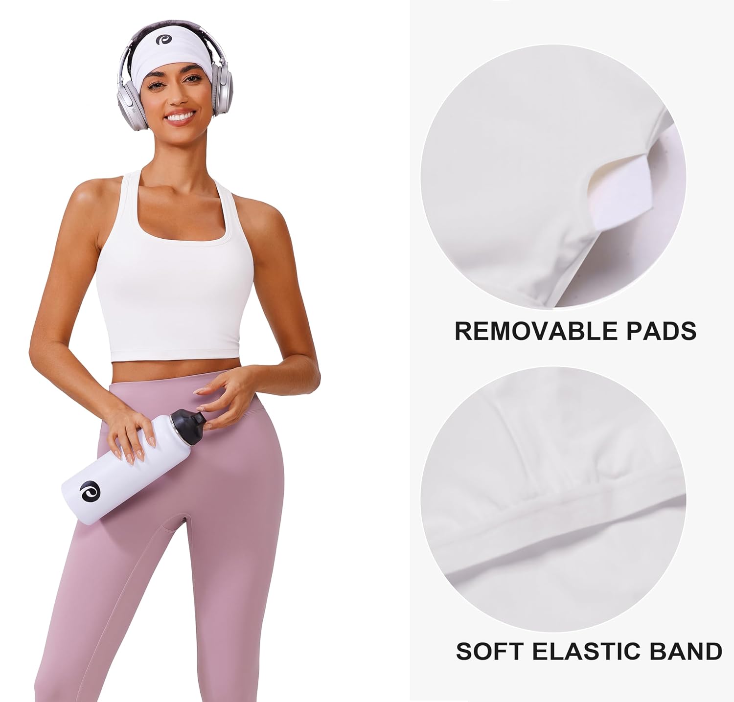 PINSPARK Racerback Sports Bra Tank Top — image 5