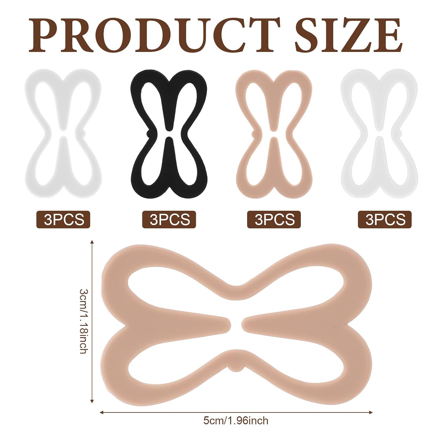 BOHUIZ Bra Strap Holder Clips for Racerback — image 2
