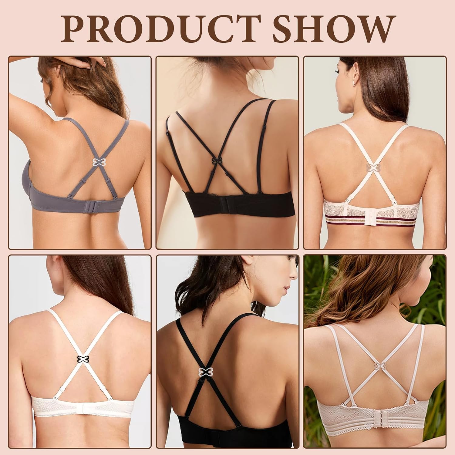 BOHUIZ Bra Strap Holder Clips for Racerback — image 5