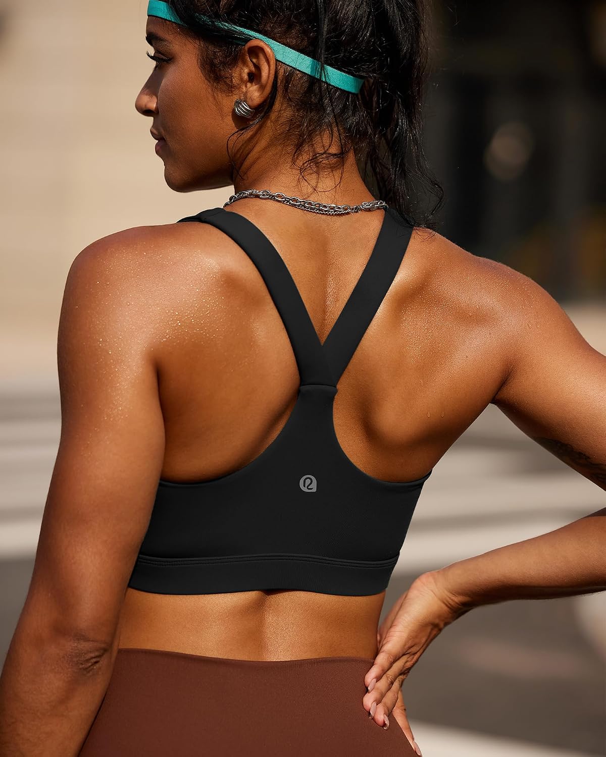 RUNNING GIRL High Support Racerback Sports Bra — image 4