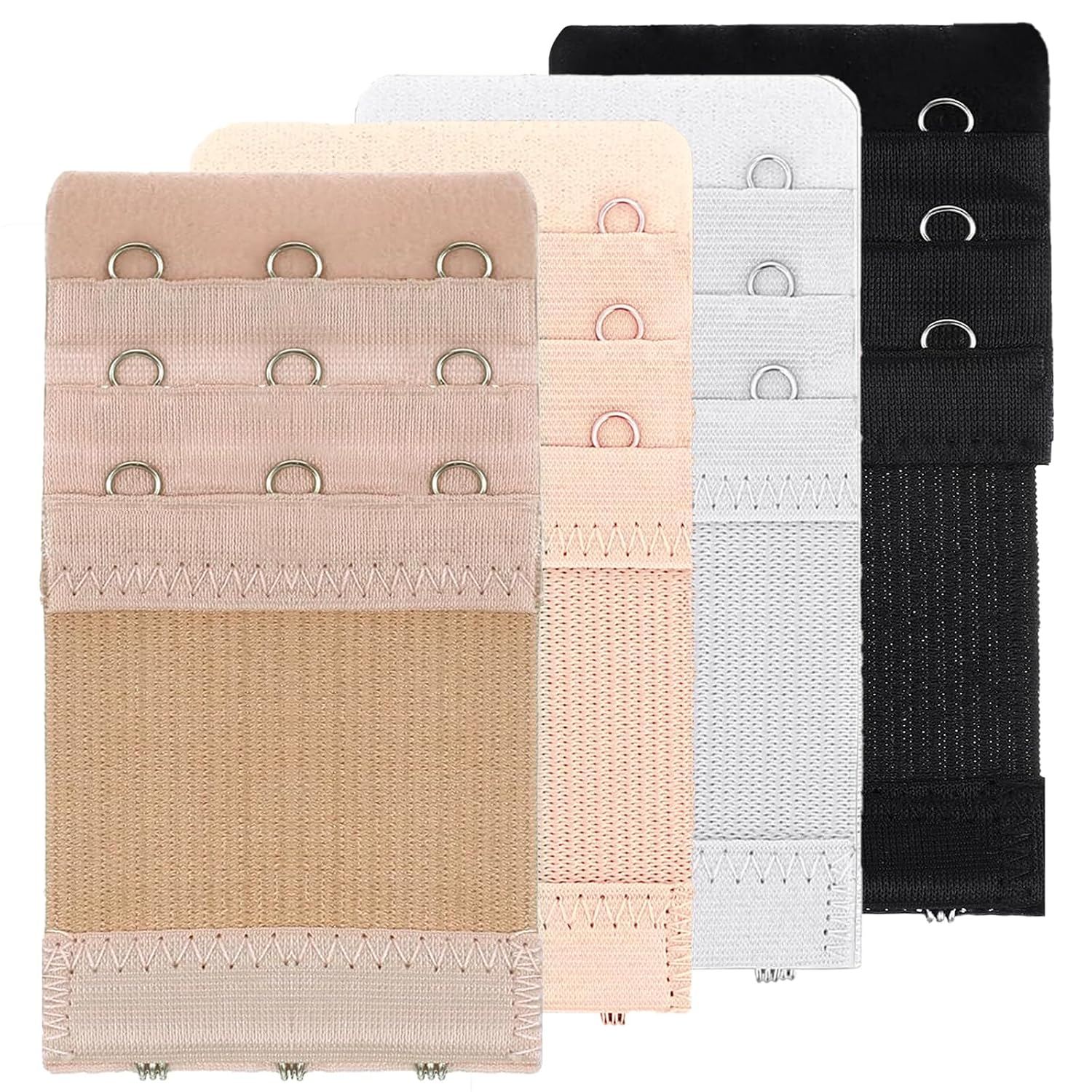 GLRVFUX 3 Hook Bra Extender Strap