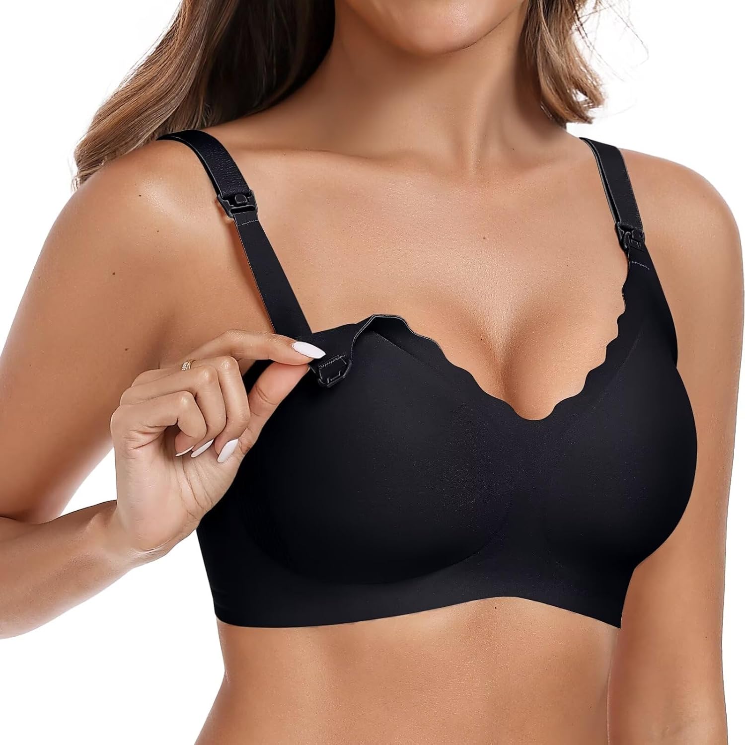 Vertvie Seamless Nursing Bra for Breastfeeding