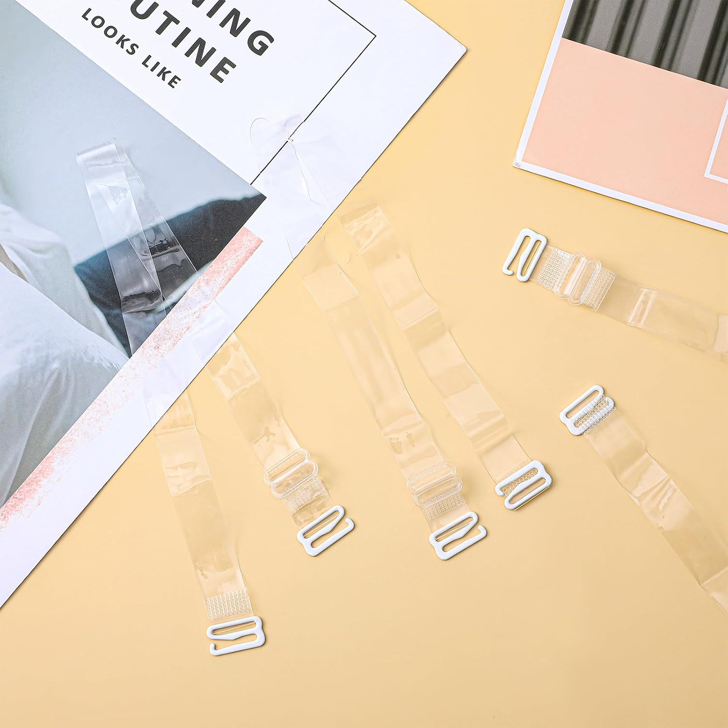 AOZUO Invisible Clear Bra Straps for Women — image 3
