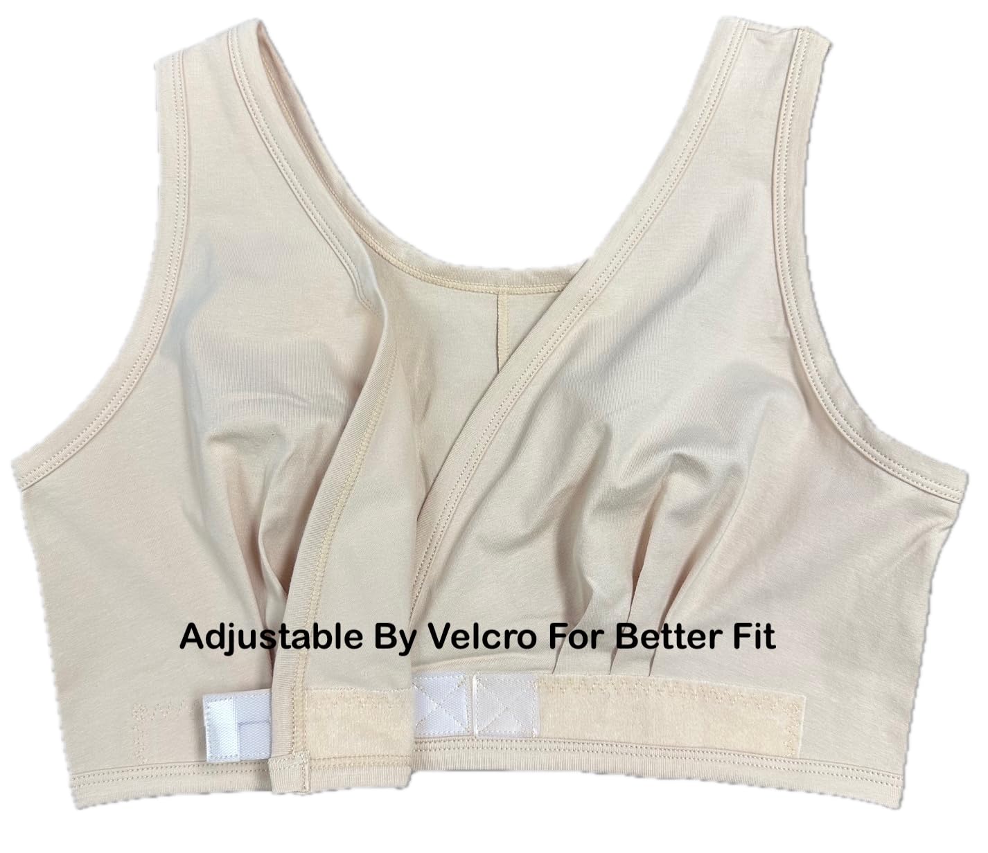 Alessandra B Cotton Adaptive Front Closure Bra — image 4