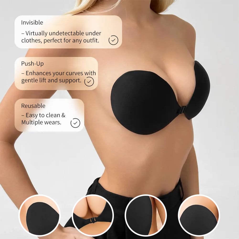 Sexy Code 1701 Invisible Adhesive Push-Up Bra — image 4