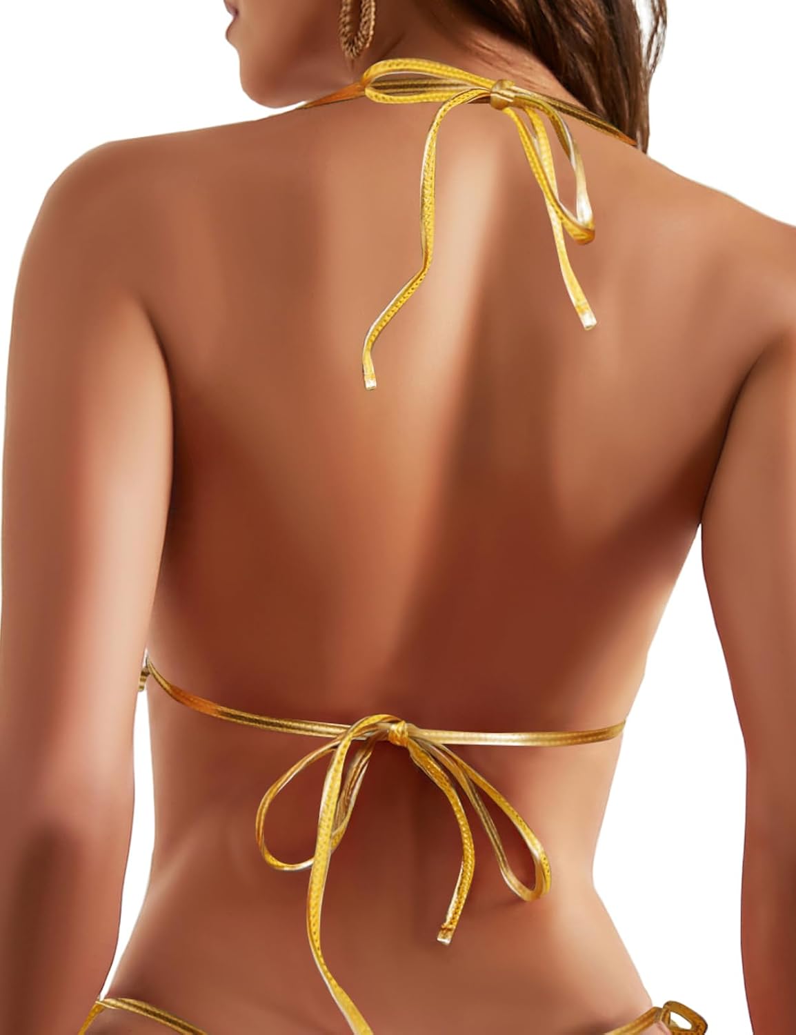 Sucrefas Triangle String Halter Bikini Top — image 4