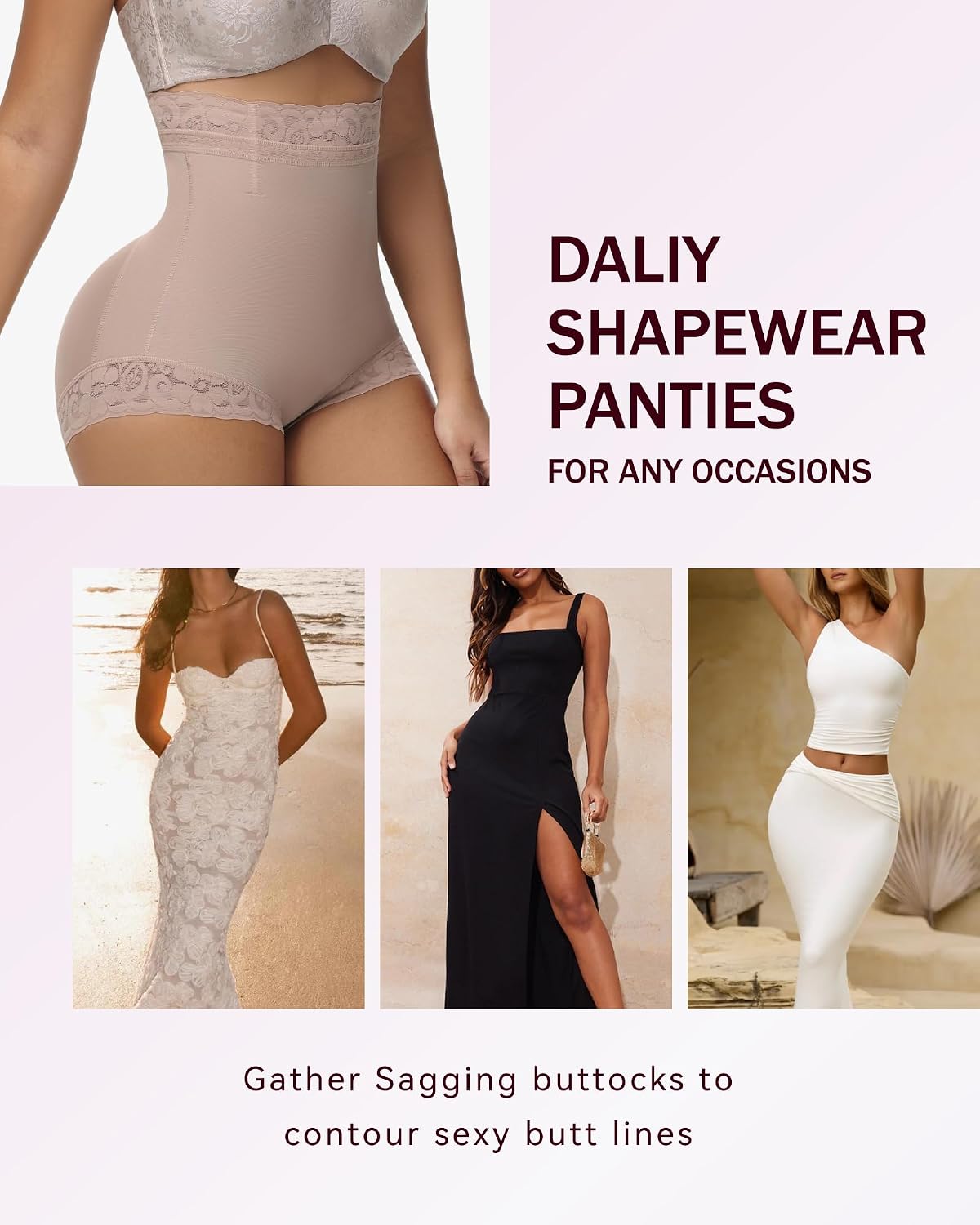 SHAPSHE High Waisted Butt Lifting Shapewear Shorts — image 7