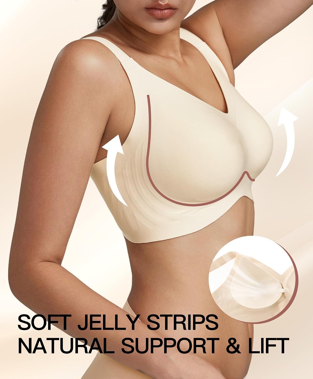 Redgray Full Coverage No Underwire Minimizer Bra — image 2