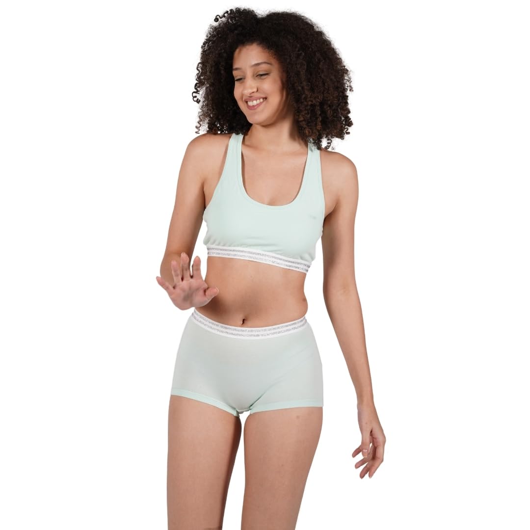 Organic Cotton Boxer Briefs and Bralette Set — image 6