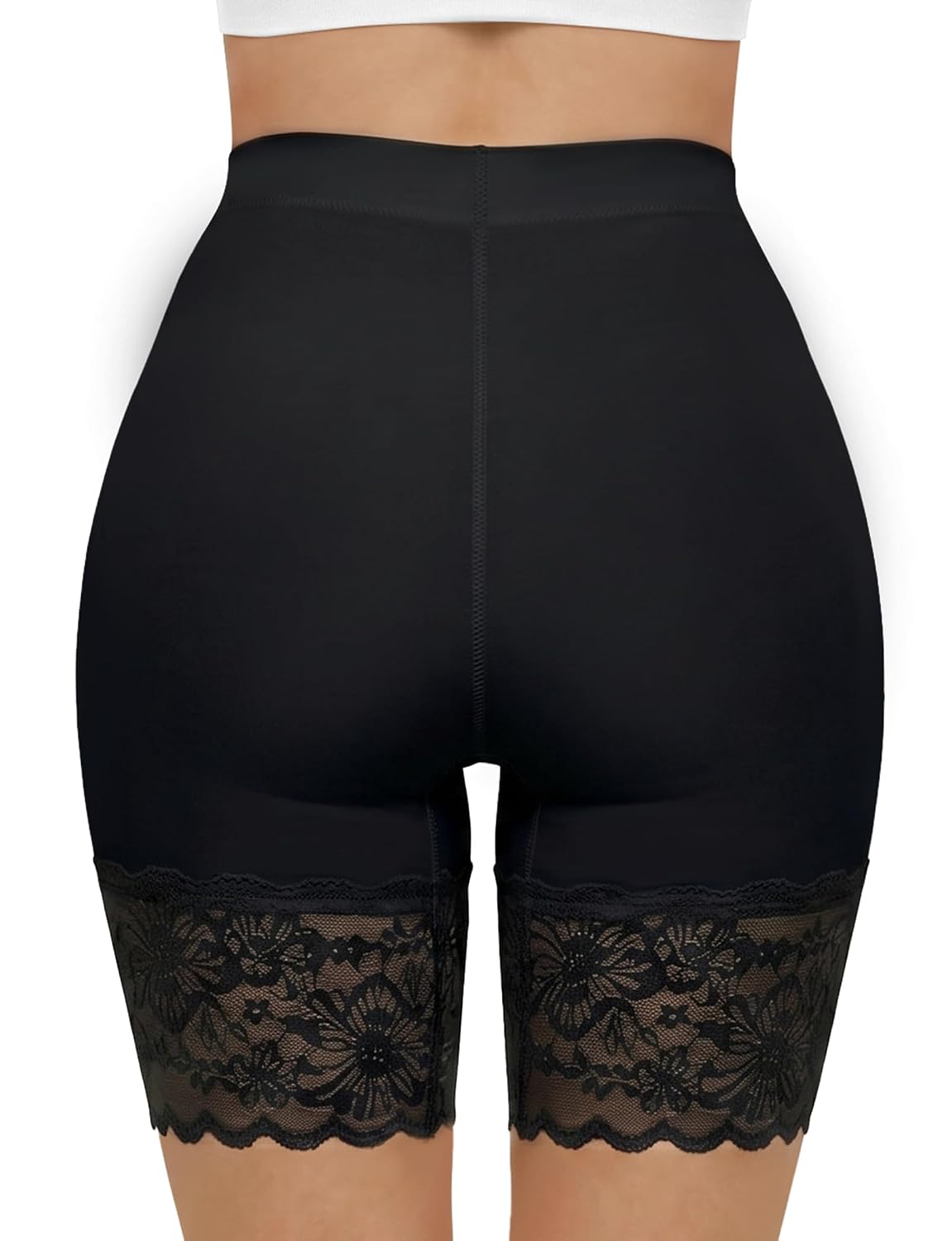 ZENUTA Seamless Lace Hem Slip Shorts — image 3