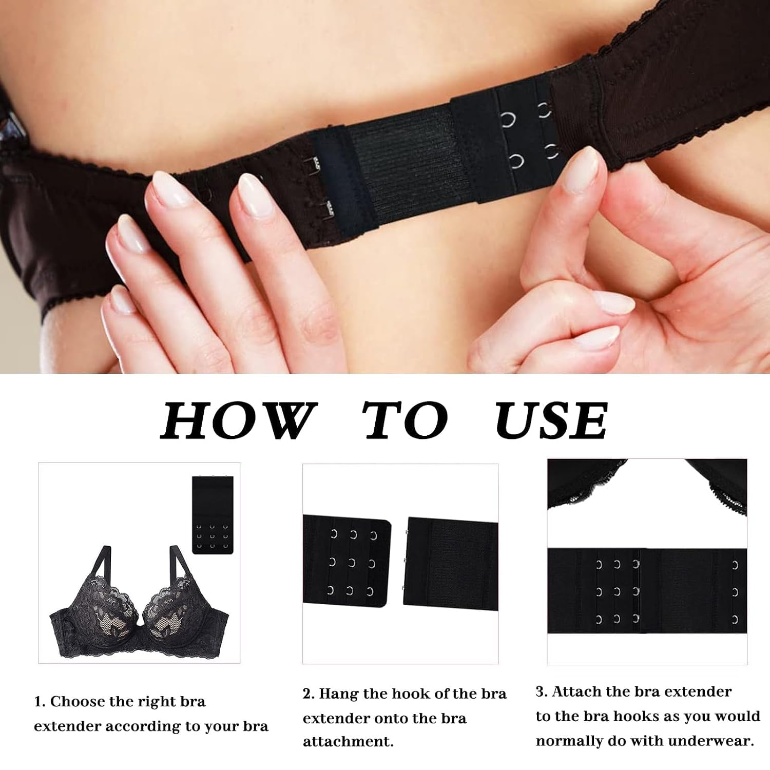 Adjustable Comfort Bra Straps for Women — image 3