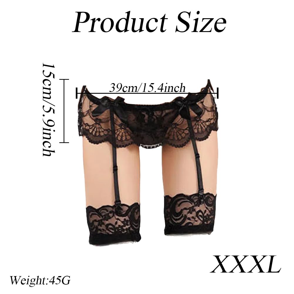 Happyupcity Plus Size Lace Garter Belt — image 2