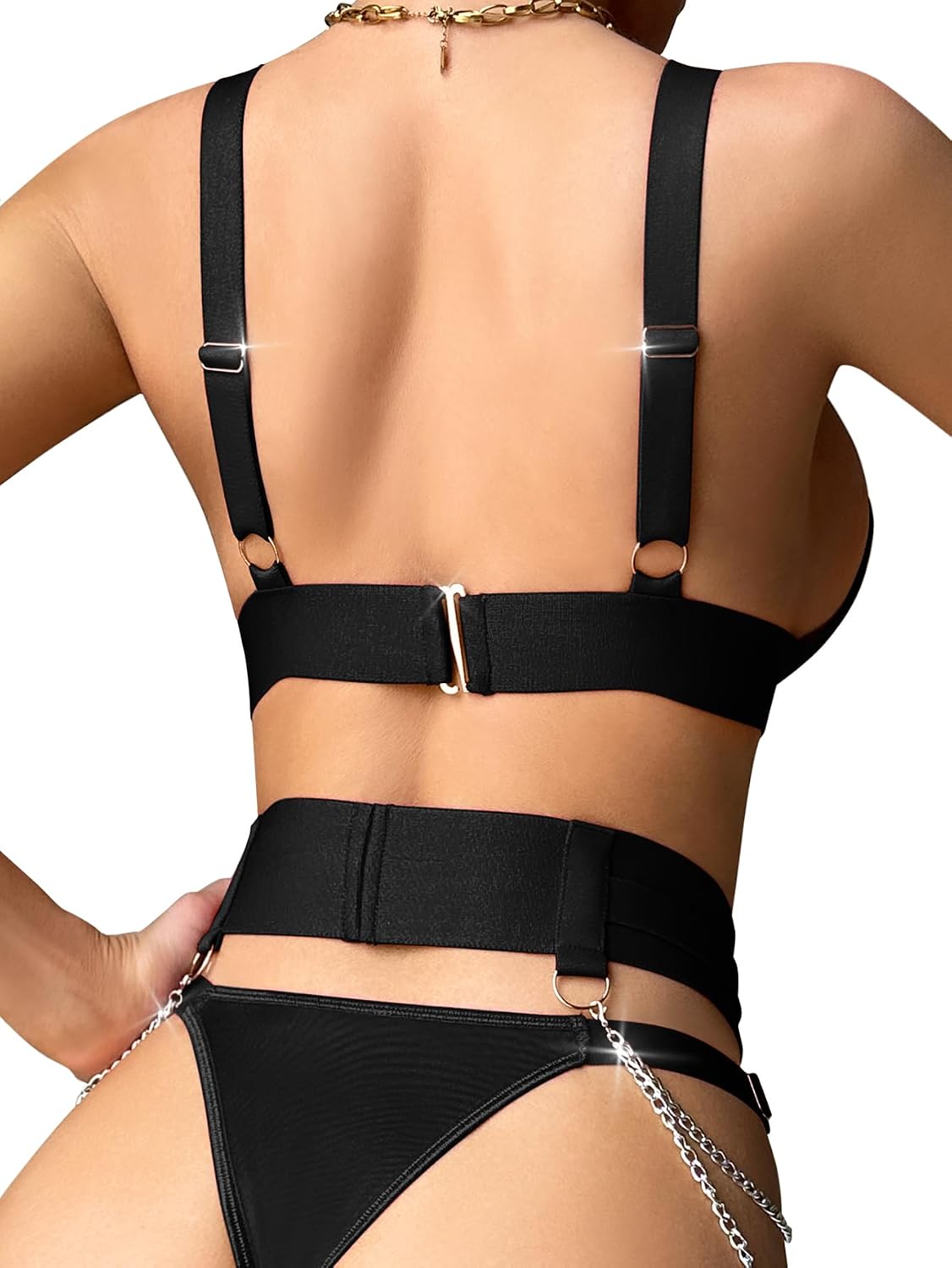 Lilosy 3-Piece Strappy Lingerie Set — image 2