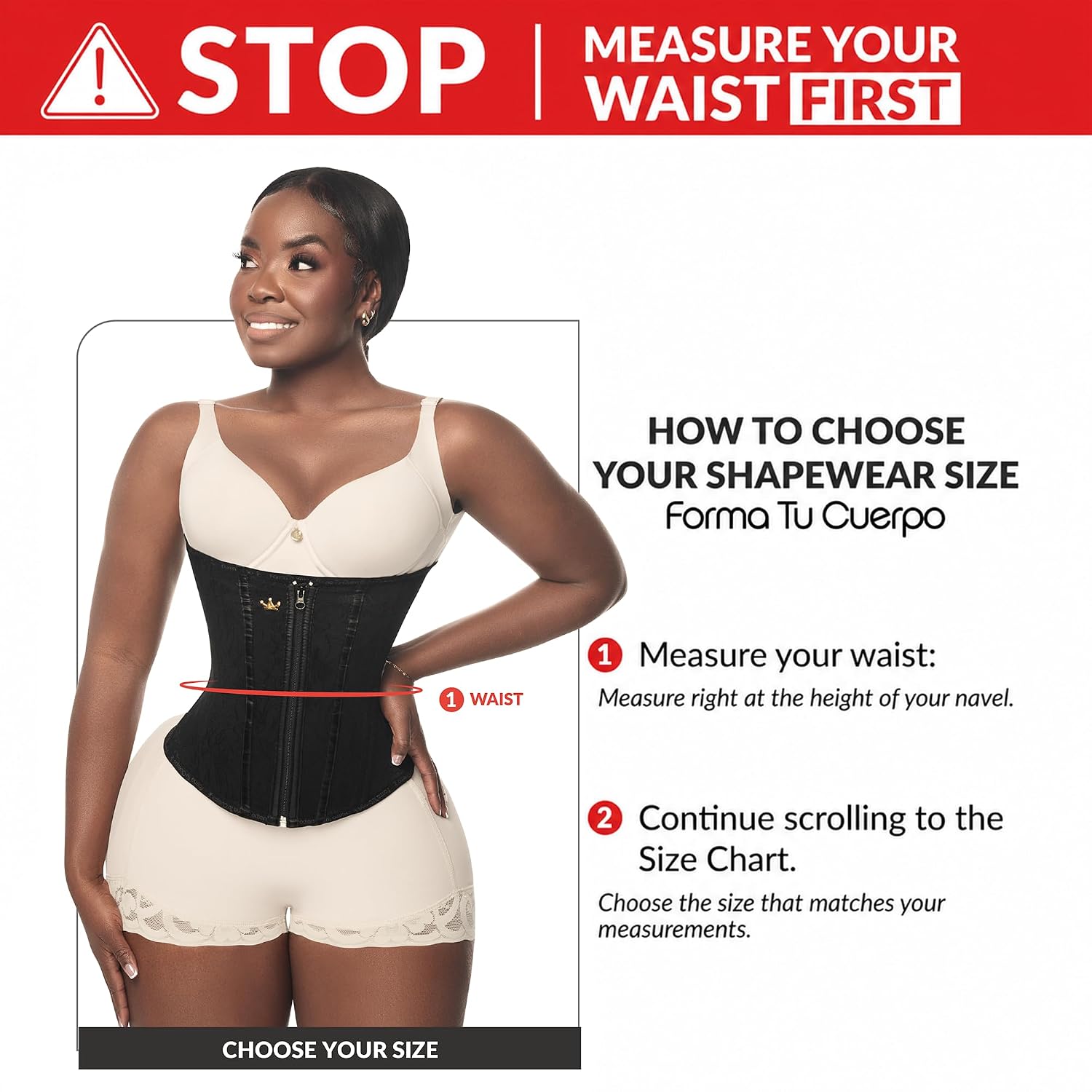 Forma Tu Cuerpo Waist Trainer Shapewear Corset — image 2