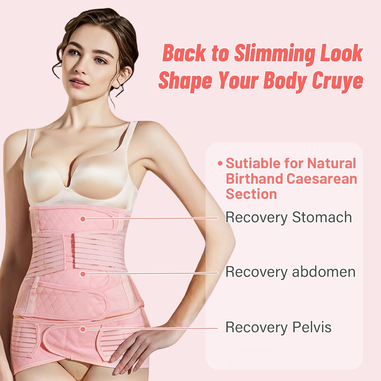 ZQZMZGS Waist Trainer Corset Shapewear for Women — image 2