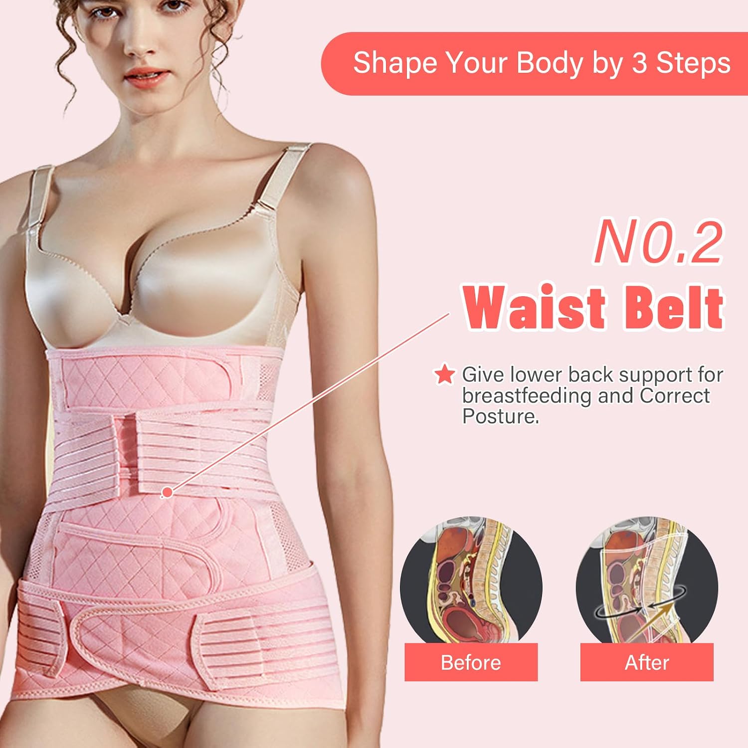 ZQZMZGS Waist Trainer Corset Shapewear for Women — image 4