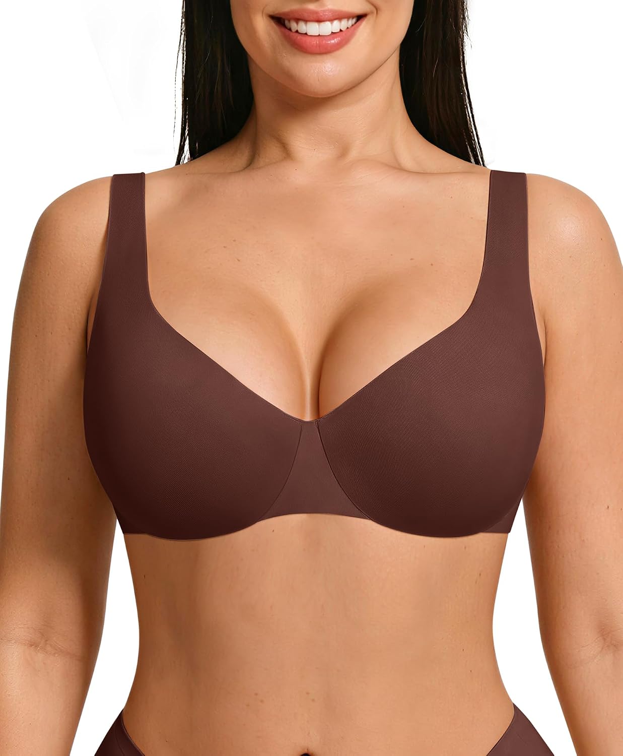 FeelinGirl Women's Unlined Underwire Full Coverage Bra — image 11