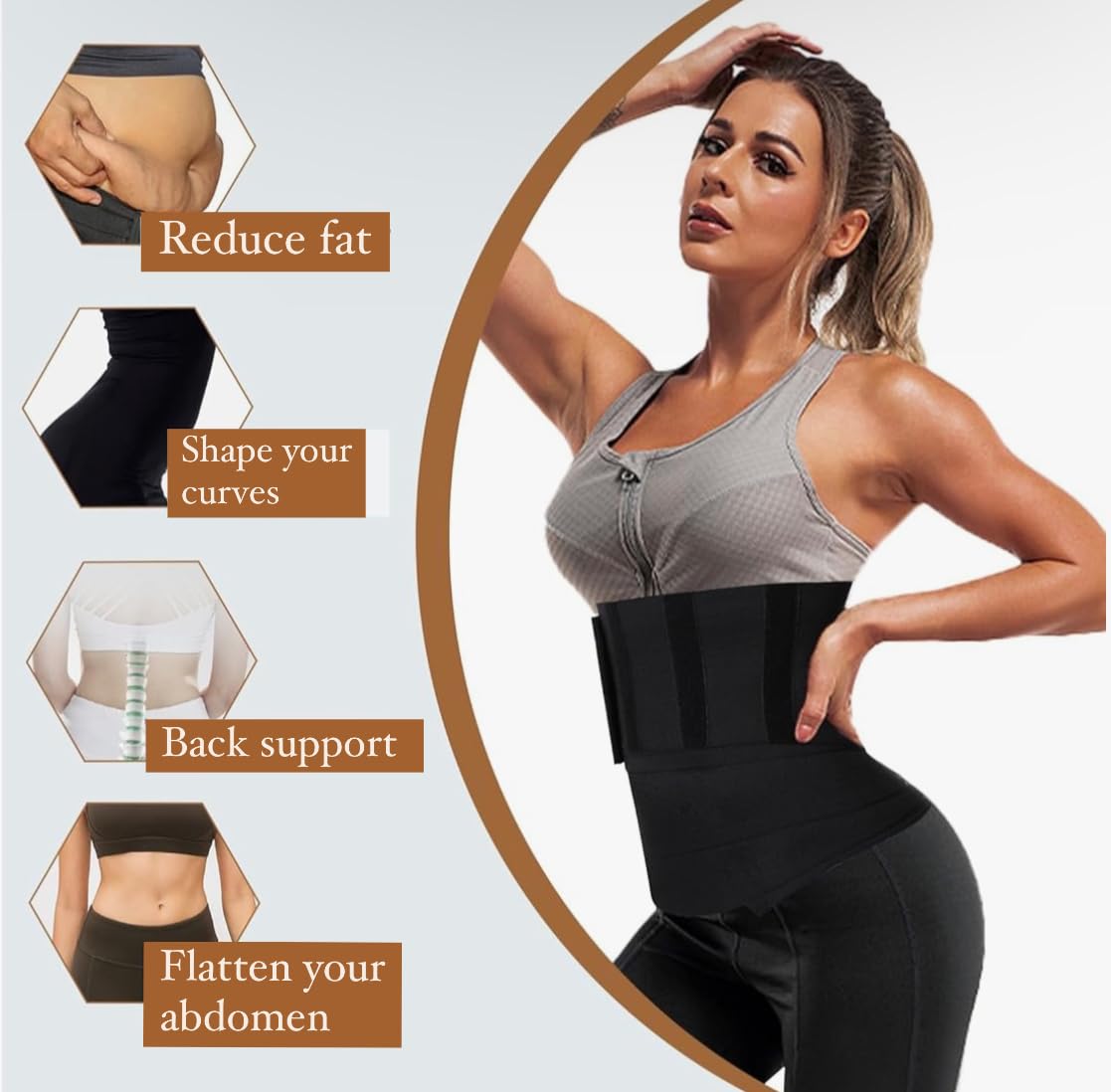 ELLA ESS Waist Trainer Bandage Wrap — image 5