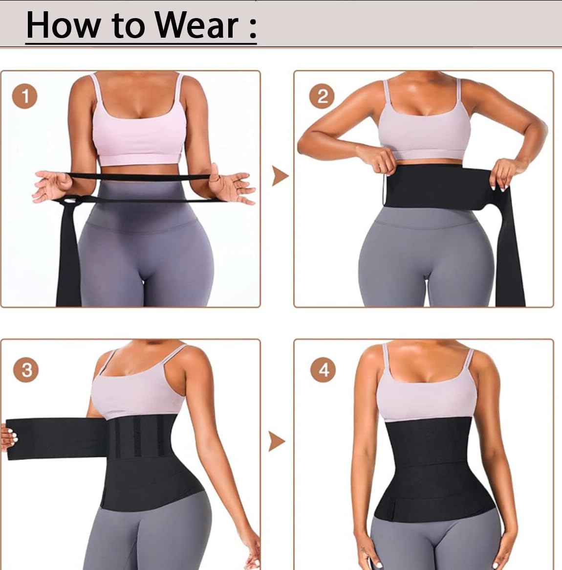 ELLA ESS Waist Trainer Bandage Wrap — image 9