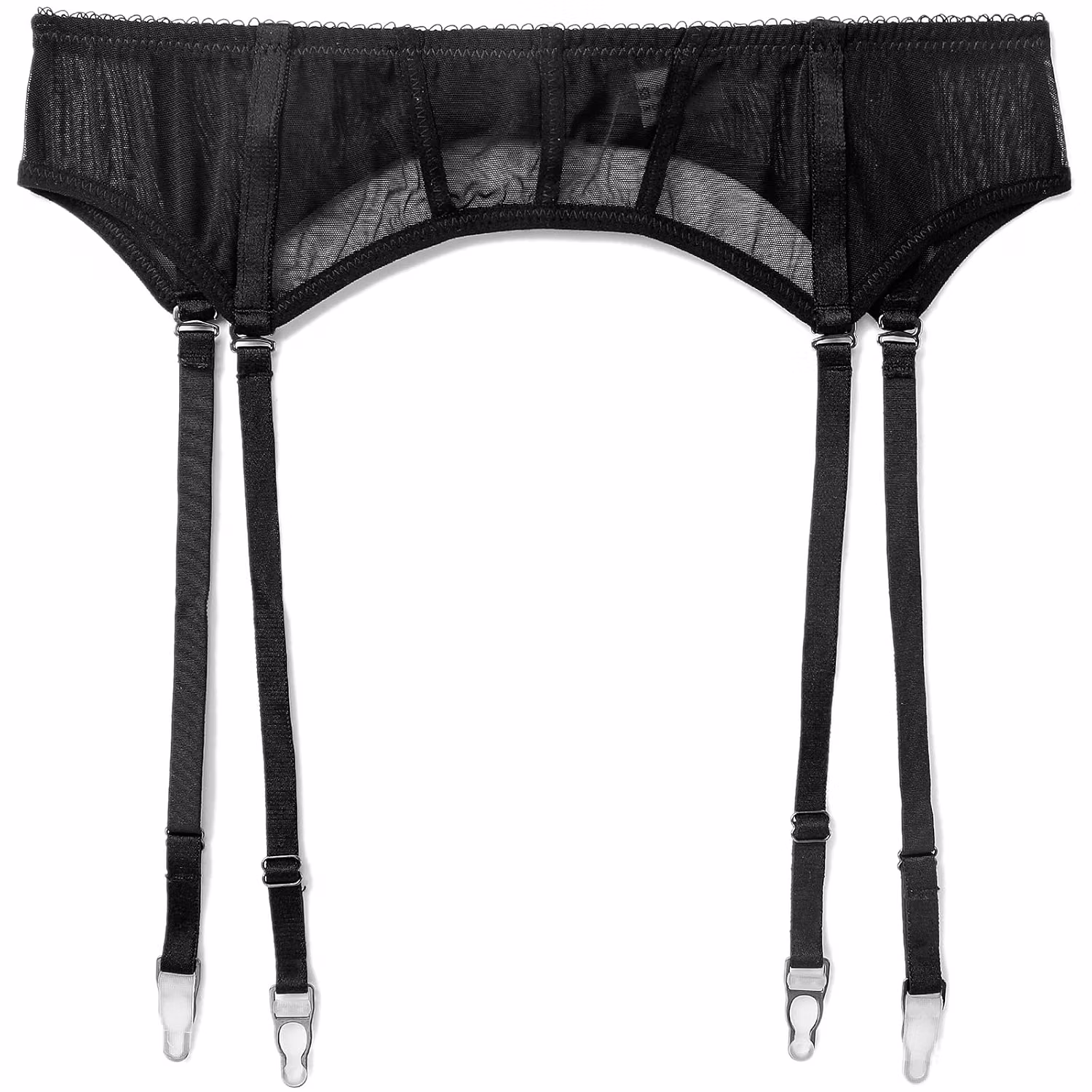 YANZIYAN Women's Garter Belt with Metal Clips — image 2