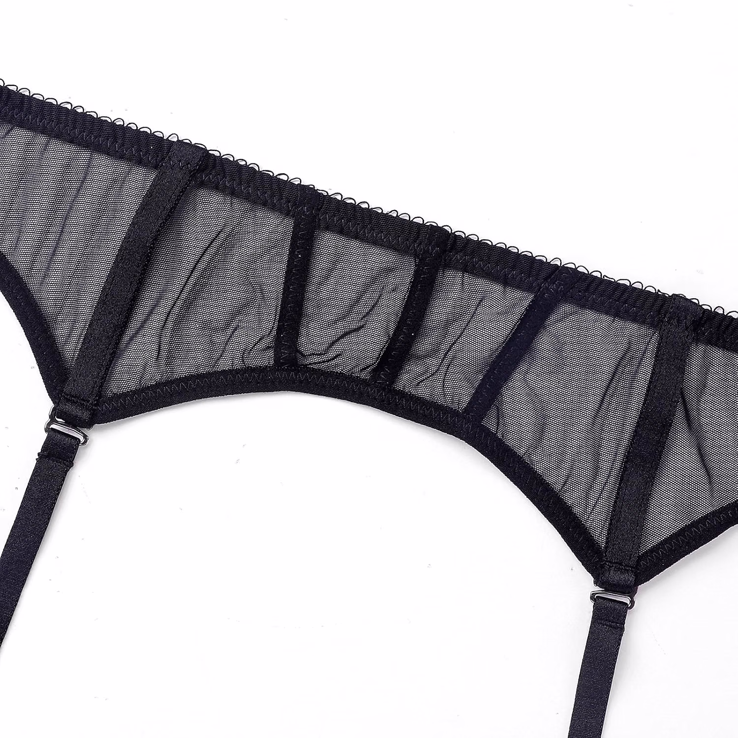 YANZIYAN Women's Garter Belt with Metal Clips — image 5