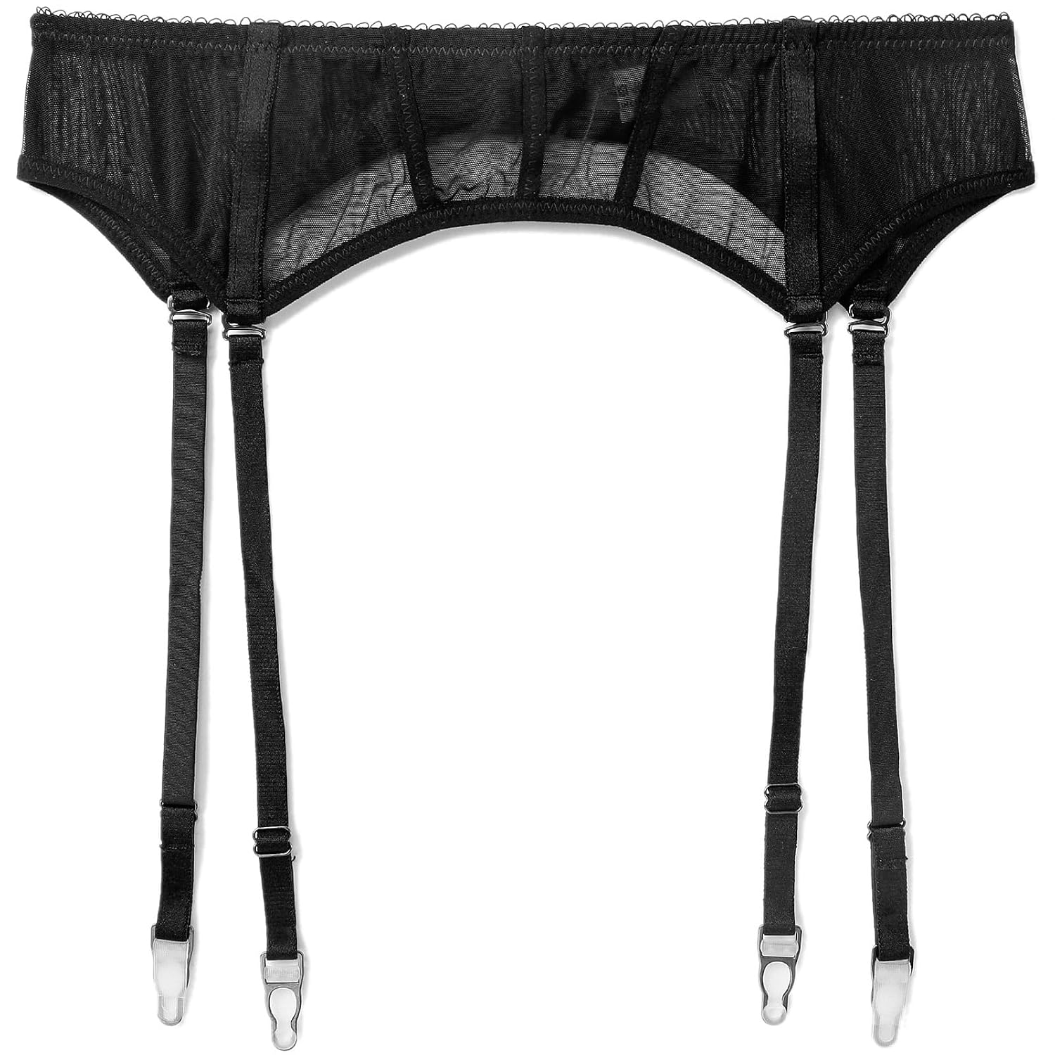 YANZIYAN Women's Sexy Garter Belt with Metal Clips — image 2