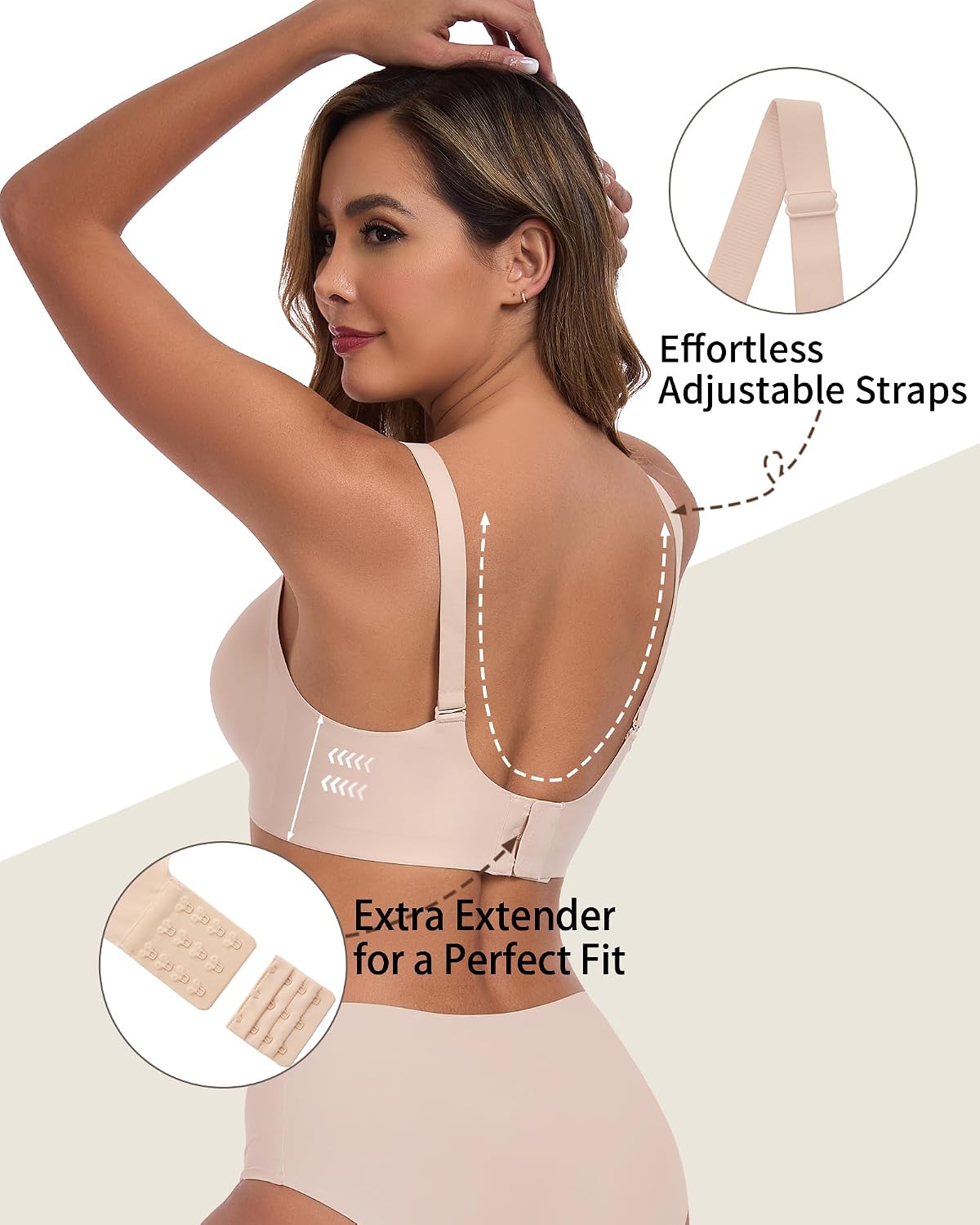 Vinfact Adjustable Hands Free Pumping Bra for Nursing — image 4
