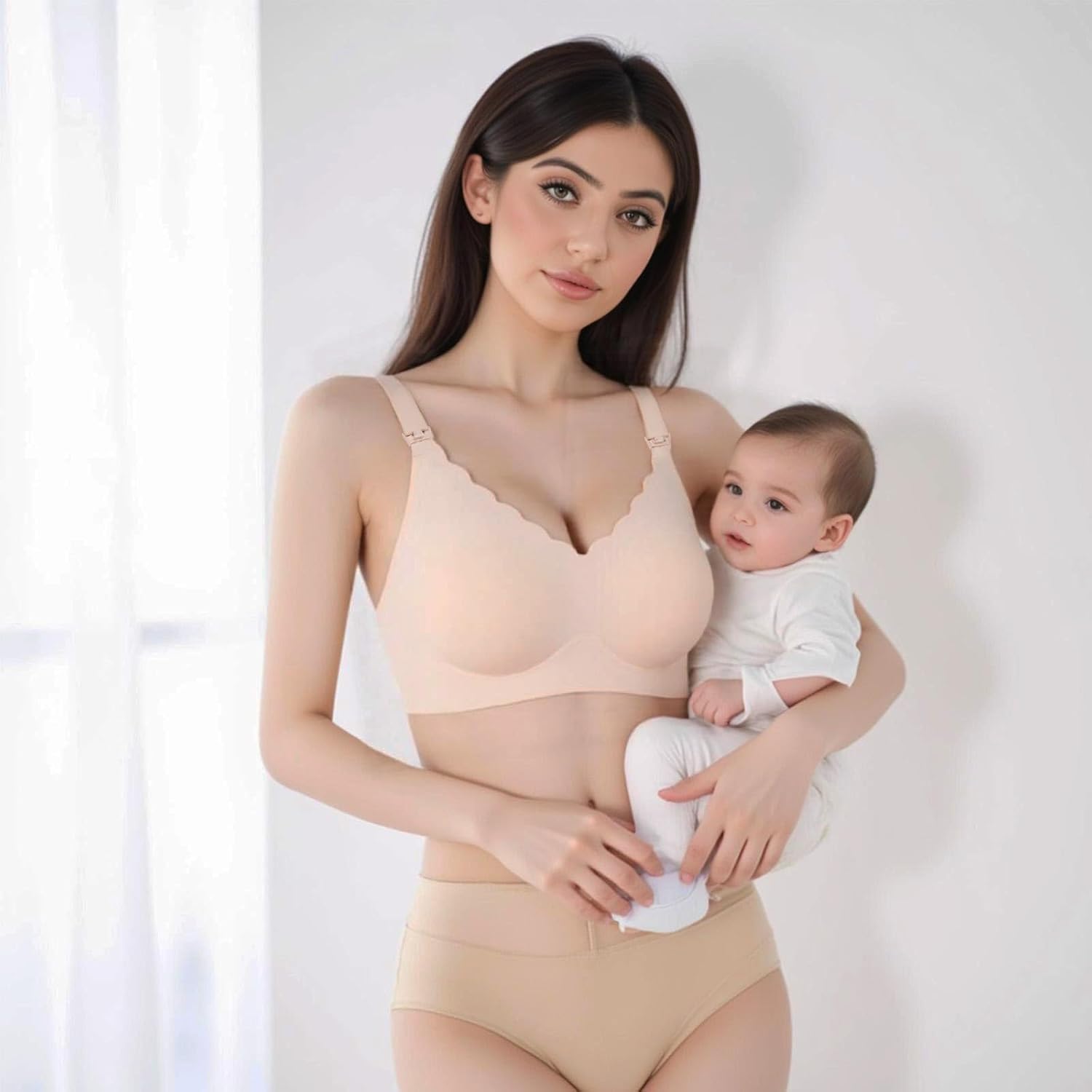 Vinfact Adjustable Hands Free Pumping Bra for Nursing — image 5