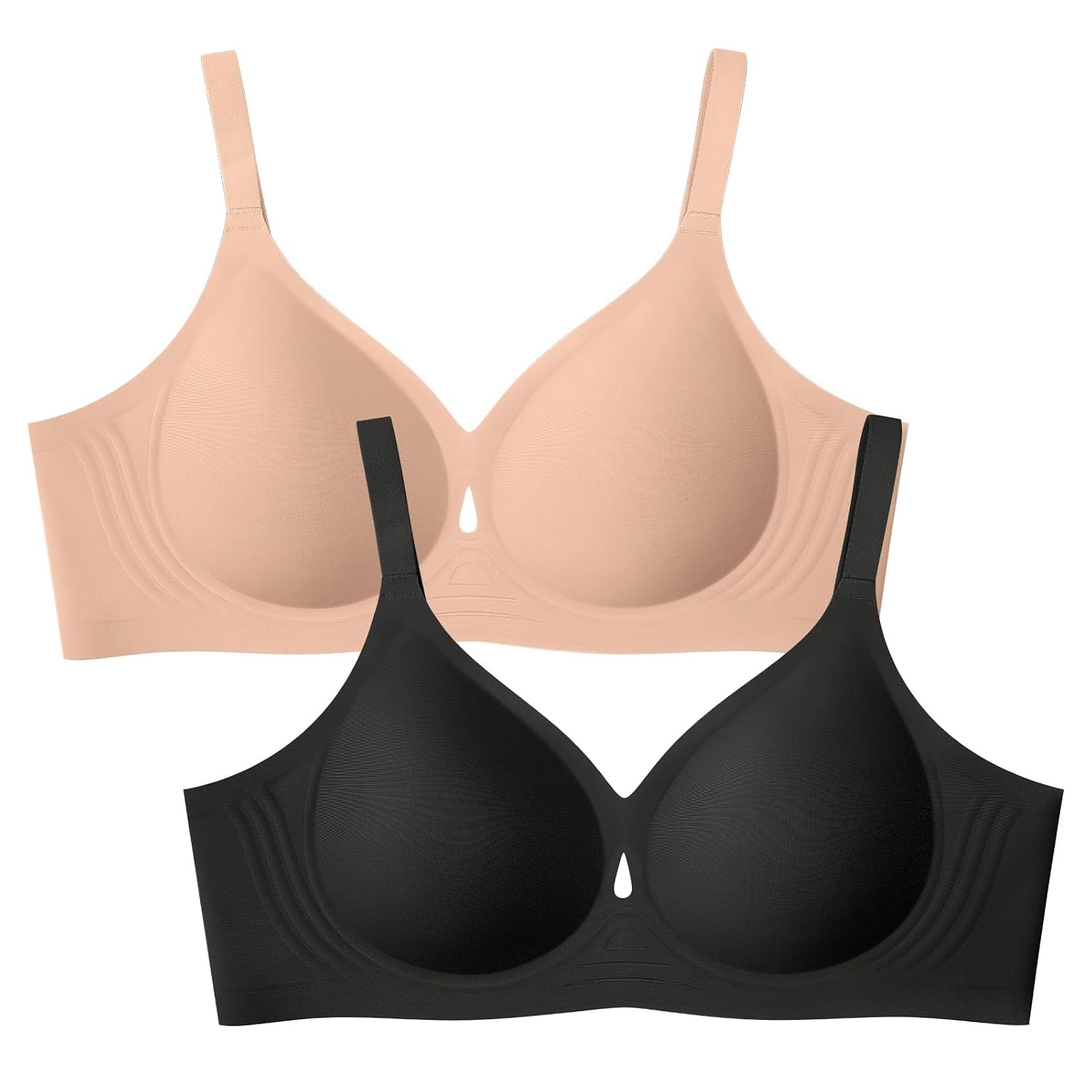 LetsJoli Women's Wireless Water Drop Jelly Bra — image 10