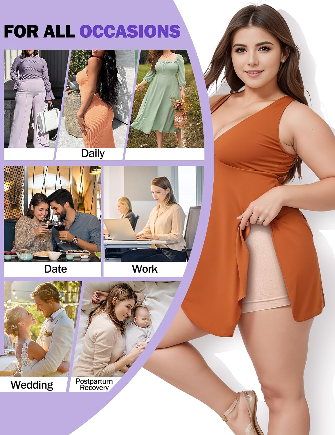 ZENUTA High Waisted Tummy Control Shapewear Shorts — image 6