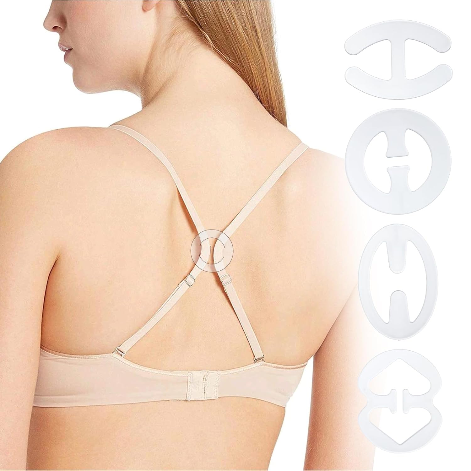 Tyqour Clear Invisible Bra Straps Replacement Set — image 7