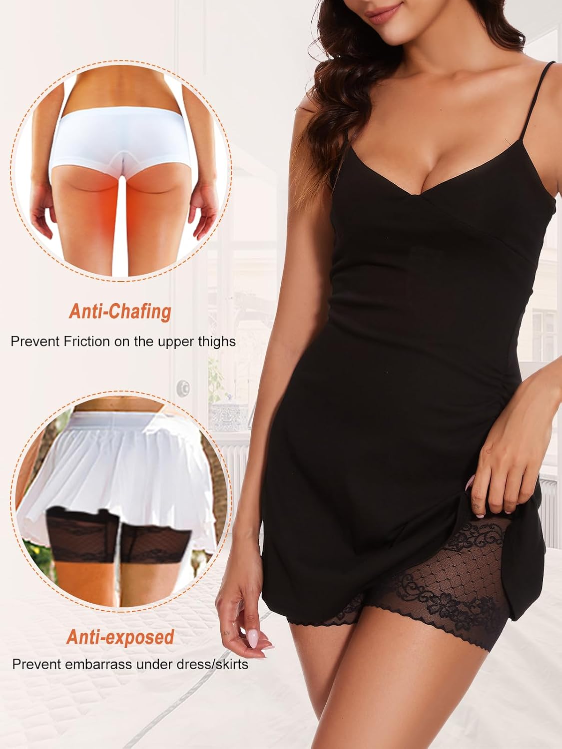 ciksob Lace High Waisted Shapewear Shorts — image 5