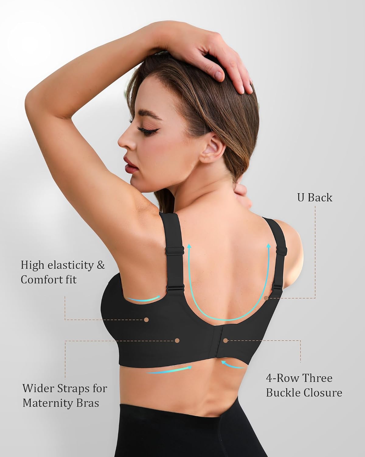 Momfree Buttery Soft Seamless Nursing Bralette — image 3