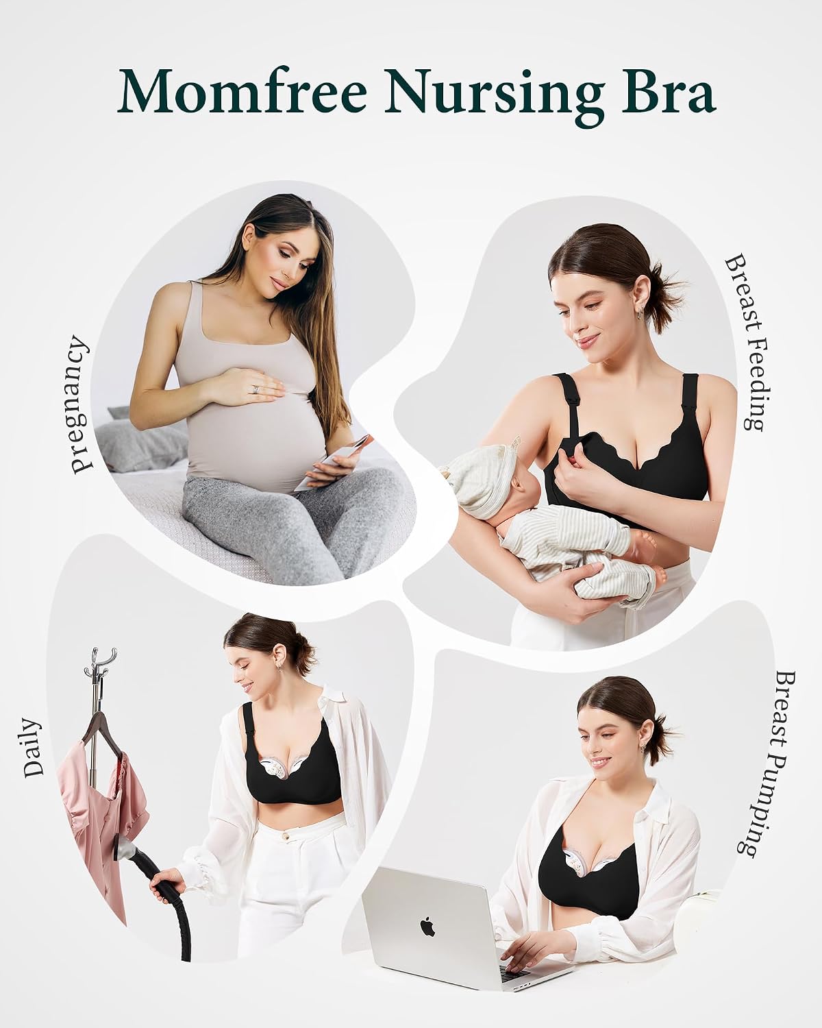 Momfree Buttery Soft Seamless Nursing Bralette — image 7
