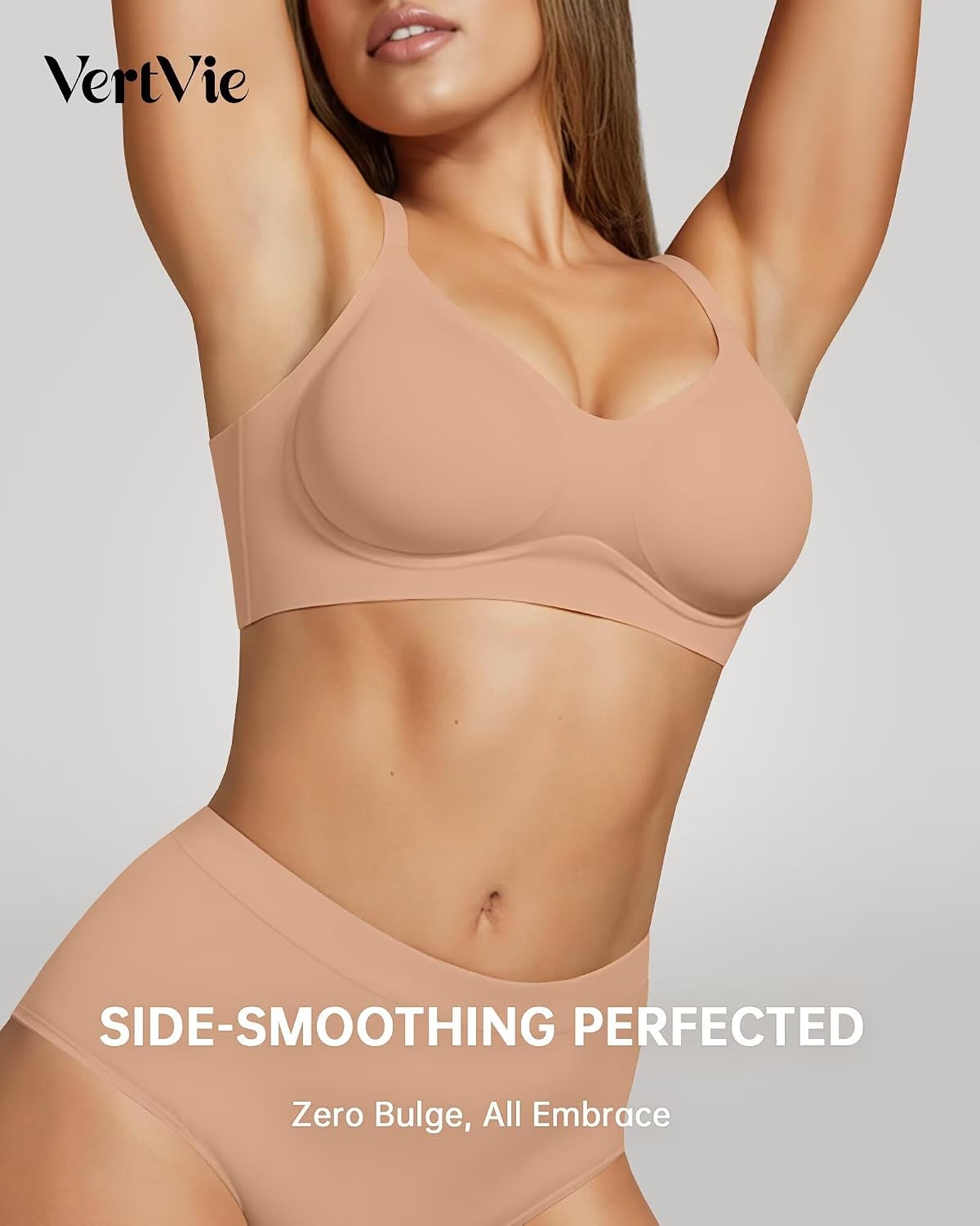 Vertvie Women's Seamless Wireless Jelly Bralette — image 2