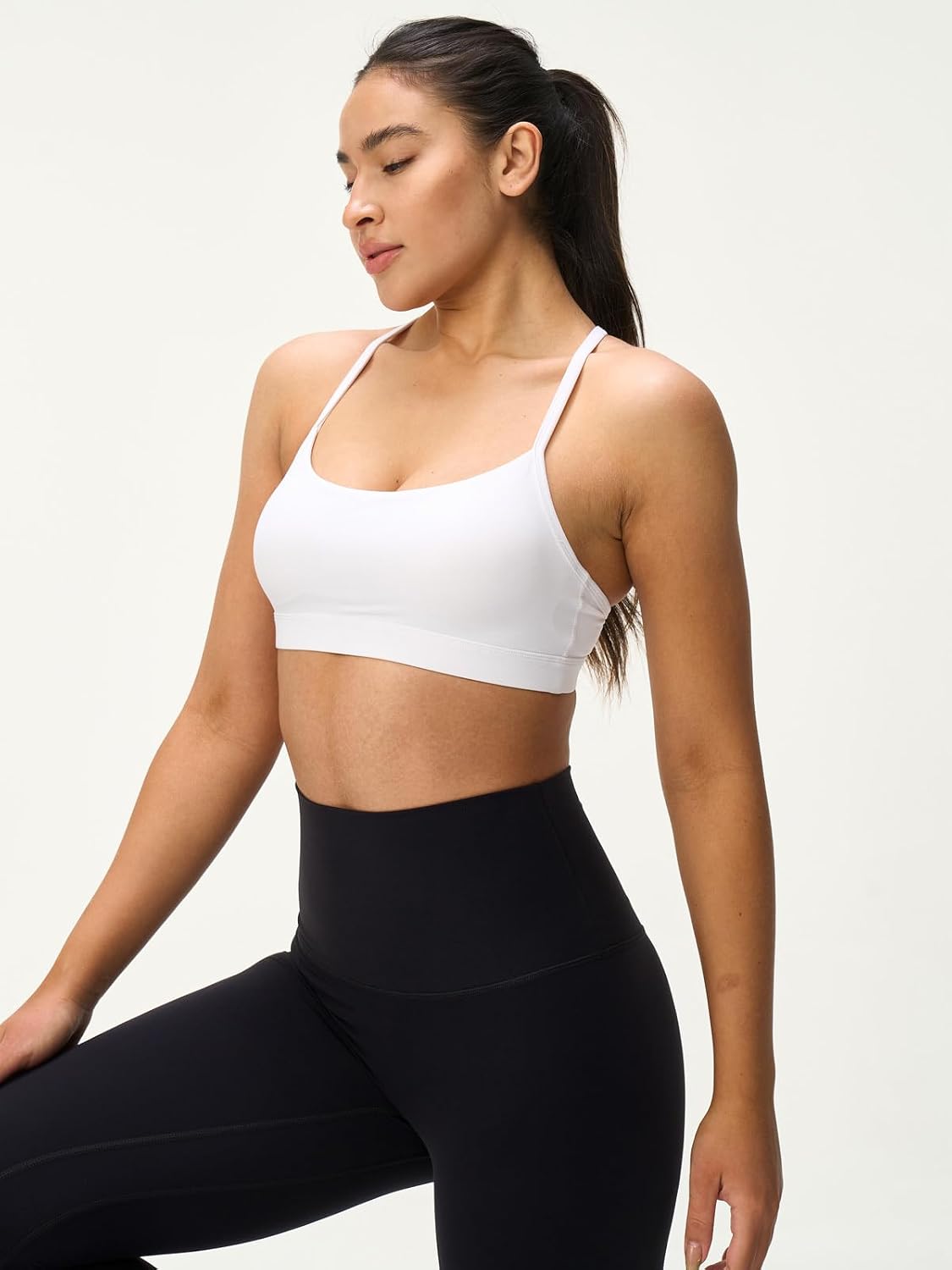 Omwilddo Y Back Sports Bra Padded U Neck — image 4