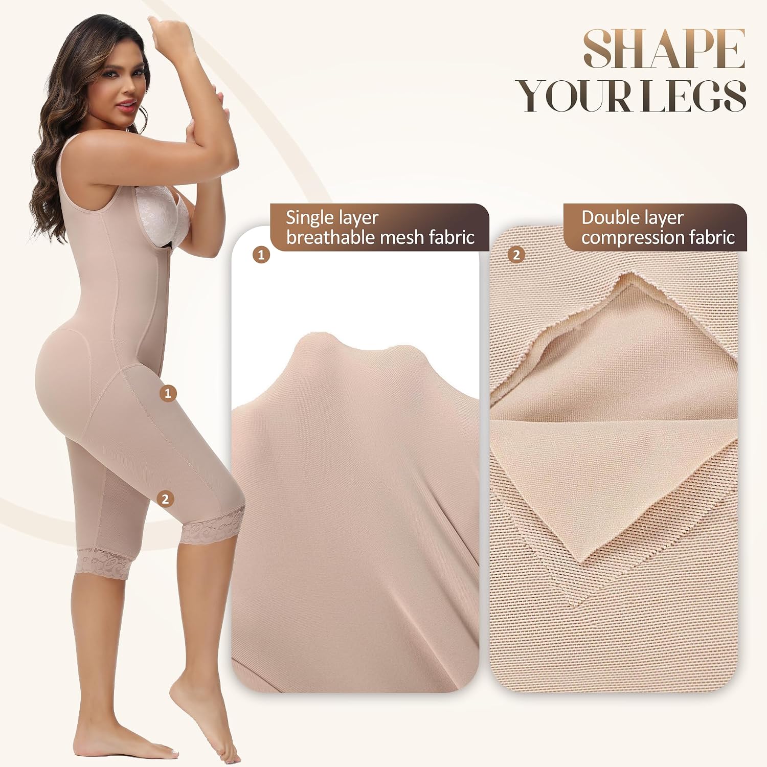 M MYODRESS Faja Body Shaper Tummy Control Shapewear — image 3
