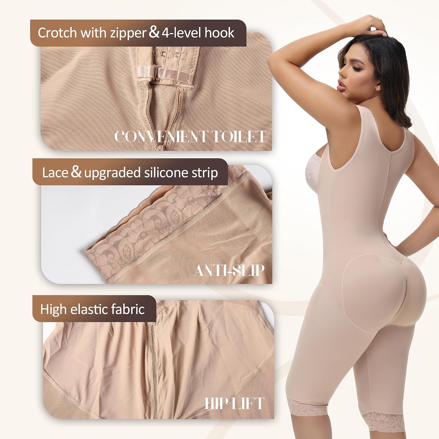 M MYODRESS Faja Body Shaper Tummy Control Shapewear — image 5